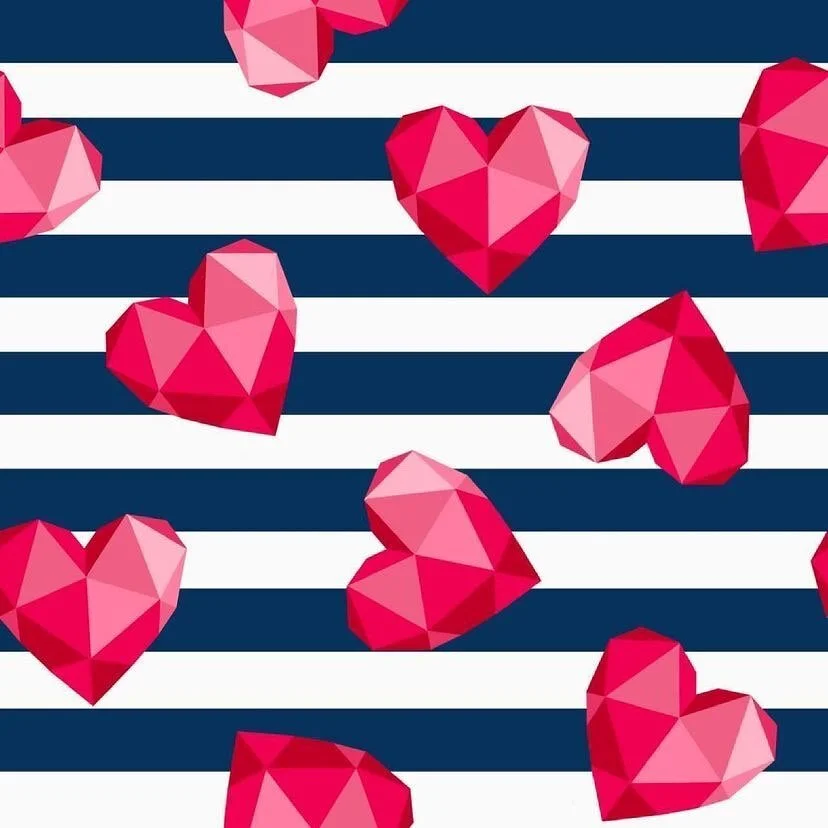 The Artful Grimmer fabrics are live over at @materialdifference.com.au!
•
Here is the first of three exclusive prints, available for a limited time only - Nautical Hearts. ❤️