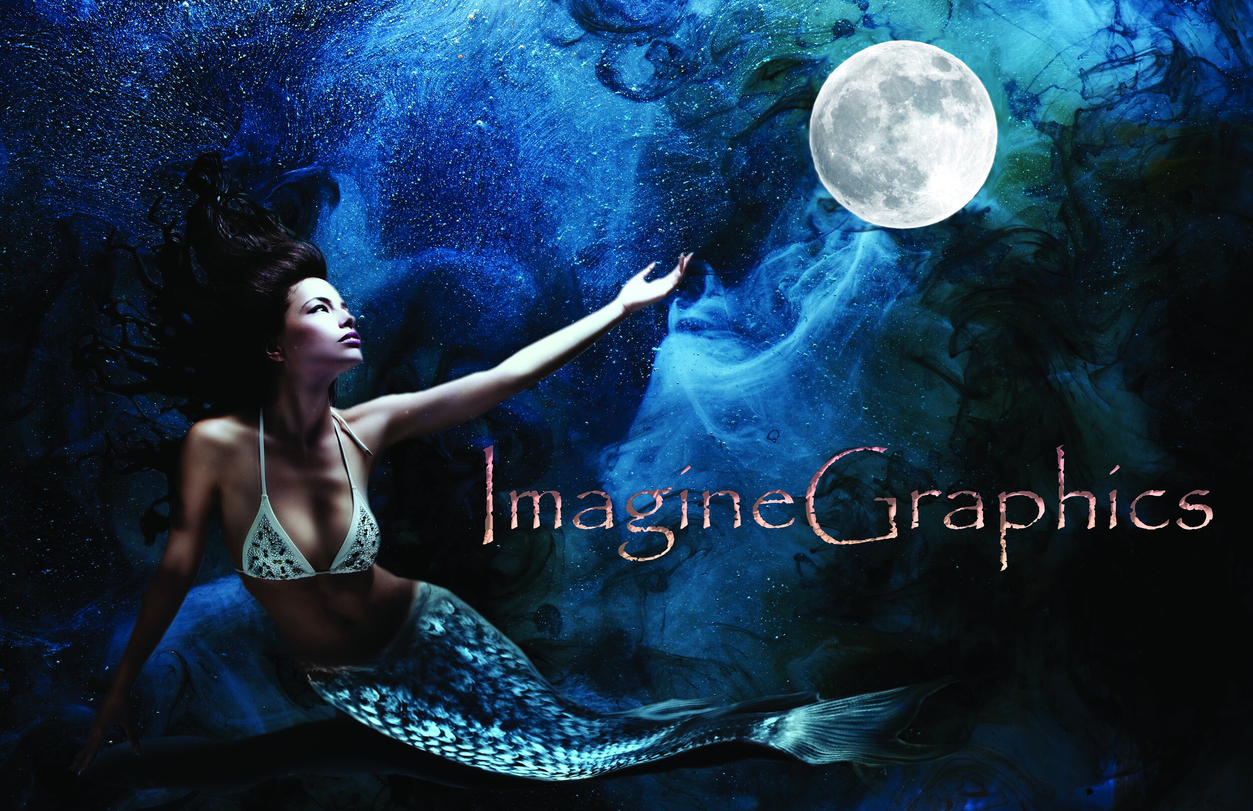 Graphics Design Work: "Imagine Graphics". Adobe Photoshop.