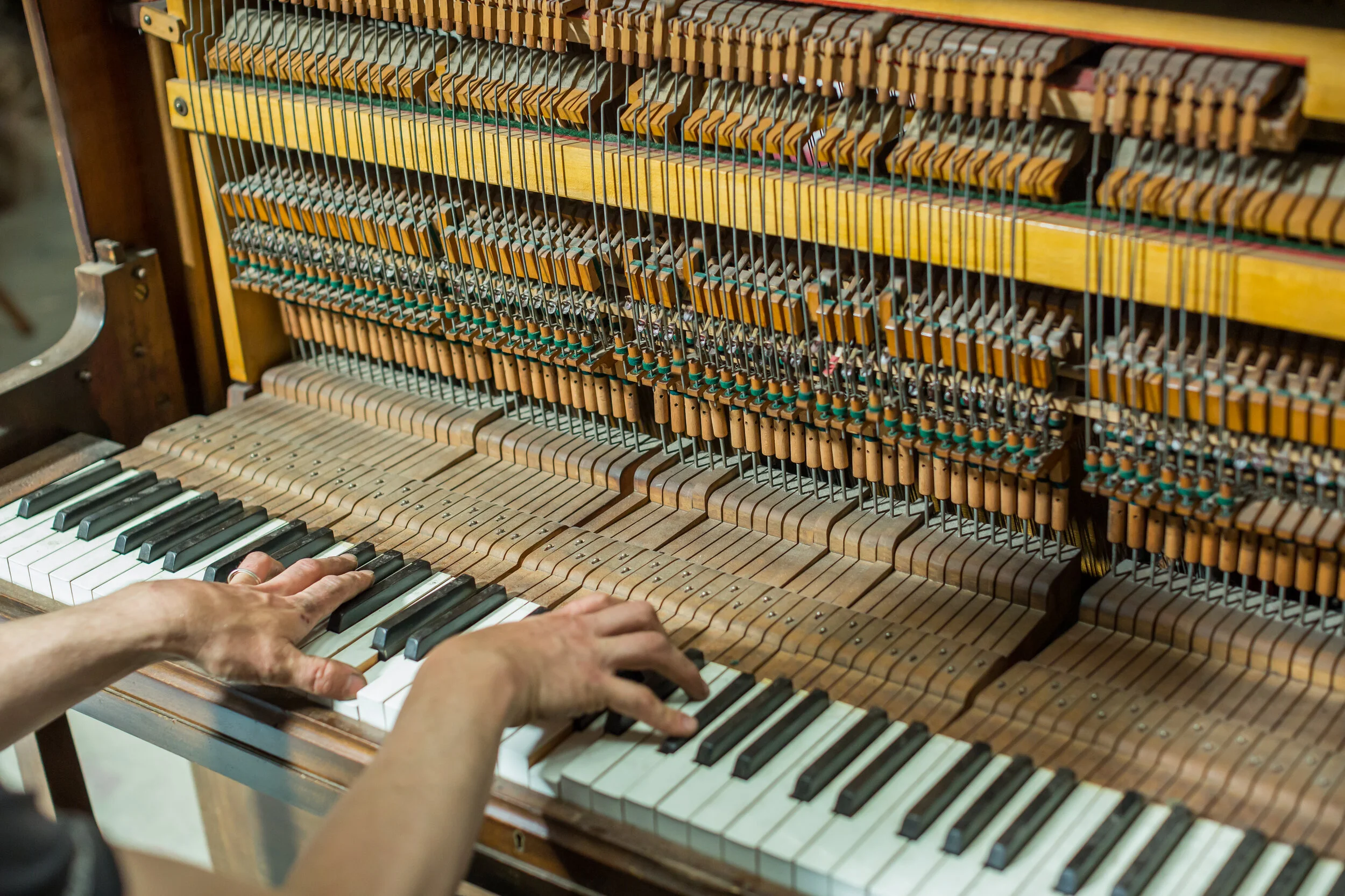 How to Dismantle a Piano (PART 8)