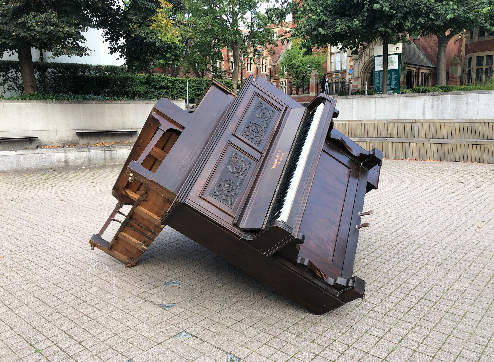 Half of a Piano Cube