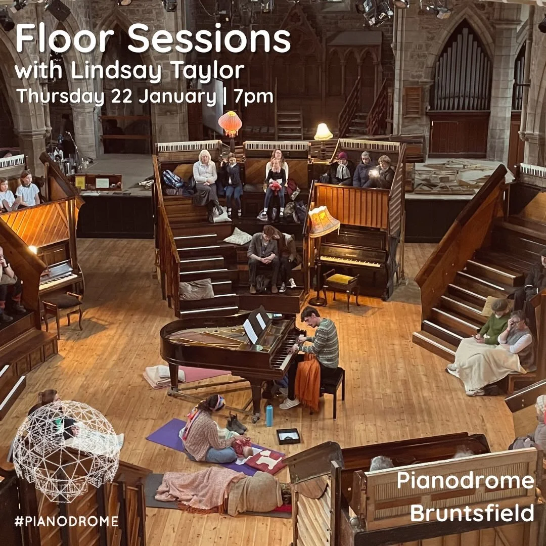 Join us tonight in one hour for @lindsay_taylor_piano and his relaxing floor sessions and creative social. 

Come along, journal, lay down, knit, draw or simply be with Lindsay&rsquo;s beautiful music. 

Name your price tickets on the door, though th