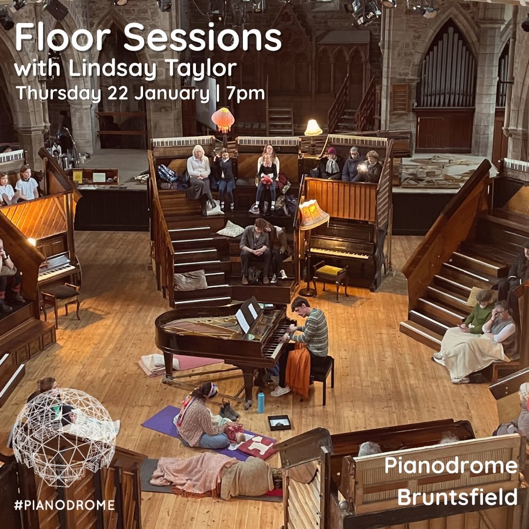 Join us tonight in one hour for @lindsay_taylor_piano and his relaxing floor sessions and creative social. 

Come along, journal, lay down, knit, draw or simply be with Lindsay&rsquo;s beautiful music. 

Name your price tickets on the door, though th