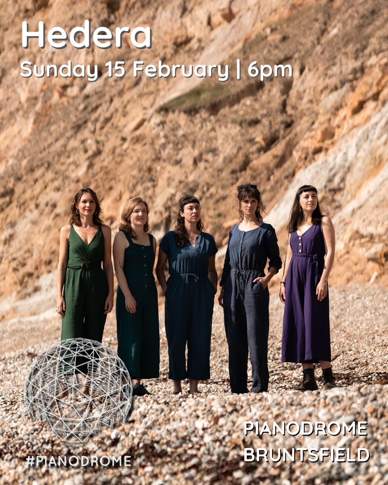 Tomorrow evening at Pianodrome Bruntsfield we host Hedera chamber folk quintet ✨🎻 

As part of their Album launch tour they&rsquo;ll be performing new and old, original and traditional pieces inspired by music from England, Scotland, France, Bali, G
