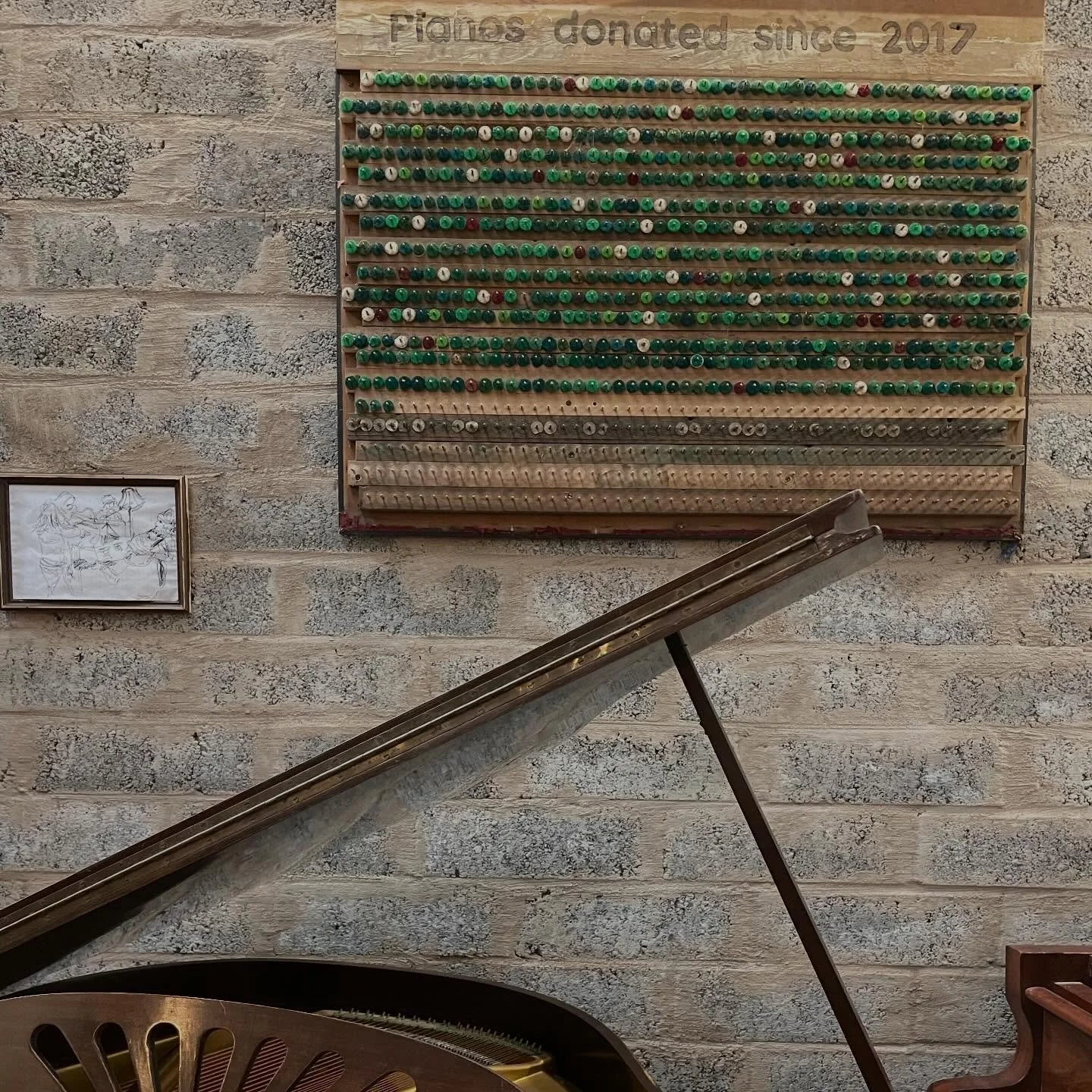 We have recently passed a new milestone, 700 pianos saved since Pianodrome begun in 2017 ! Each of them is marked by a felt washer on our Pianometer, which you can read about on our blog (link in story)🌿

Of those 700, almost 300 have been adopted -