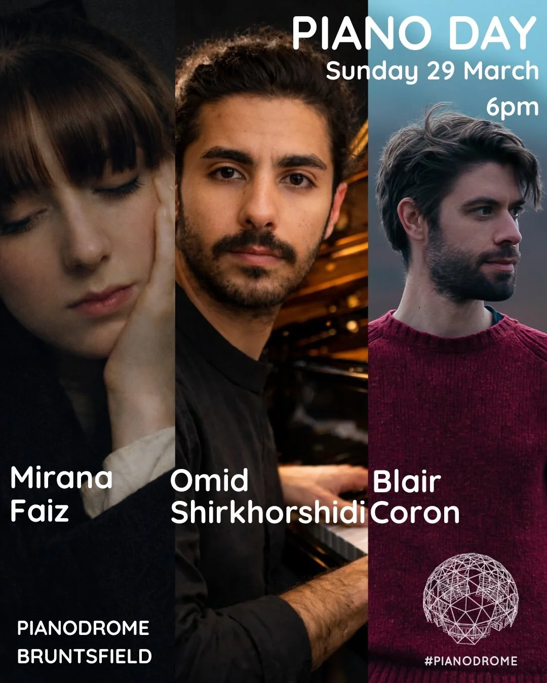 We have three piano worshipping events coming up next week to celebrate World Piano Day with @pianodayofficial 🎹

Friday March 27th | 1pm - S!nk, the pianodrome house band present a special selection of their film music and songs featuring Piano. To
