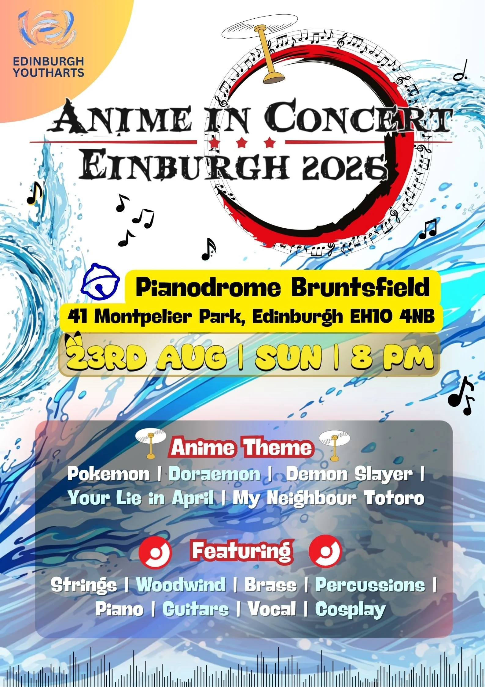 Anime in Concert Edinburgh 2026