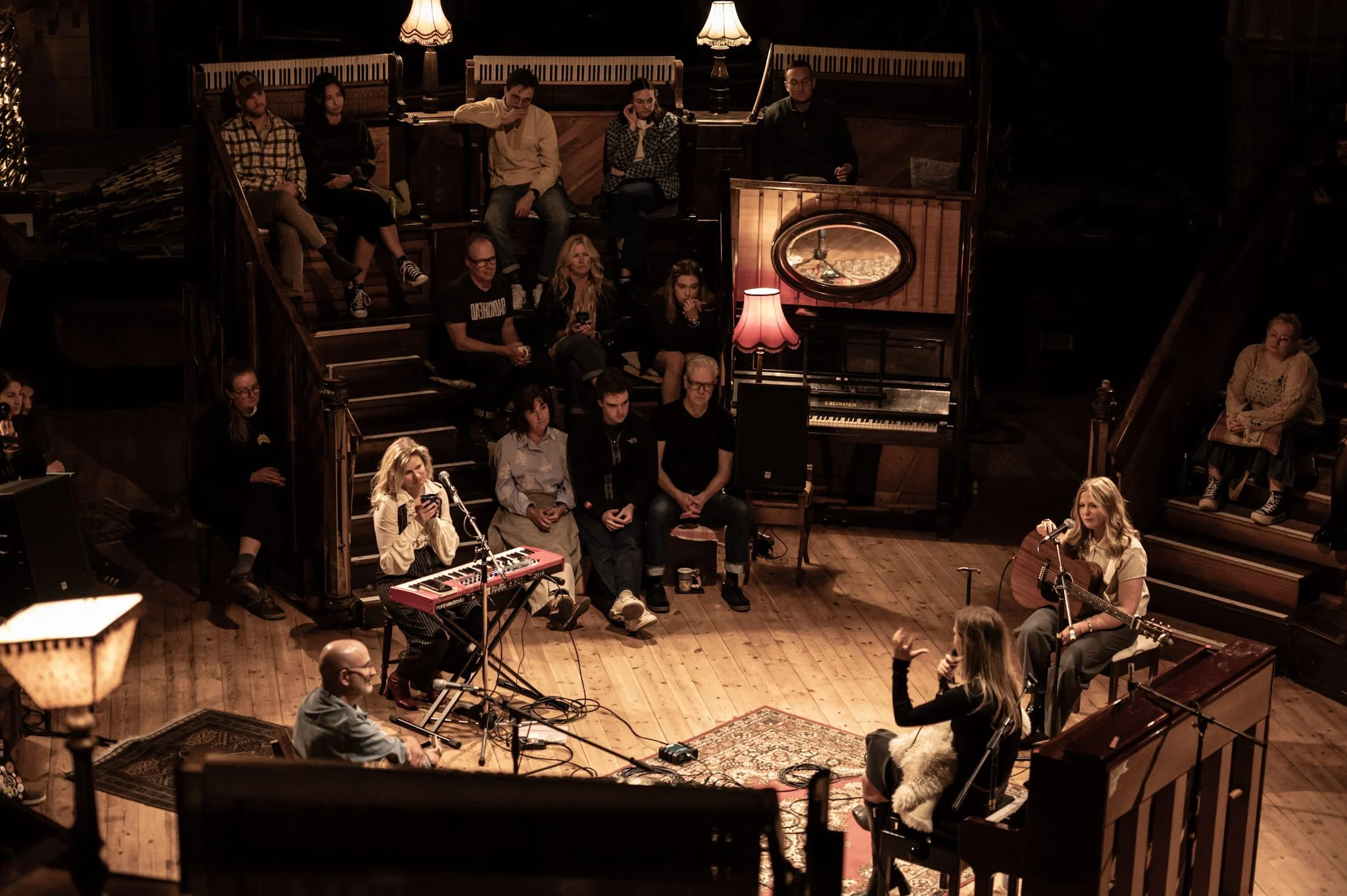 What’s so special about a Writers’ Round at the Pianodrome? by Eve Simpson