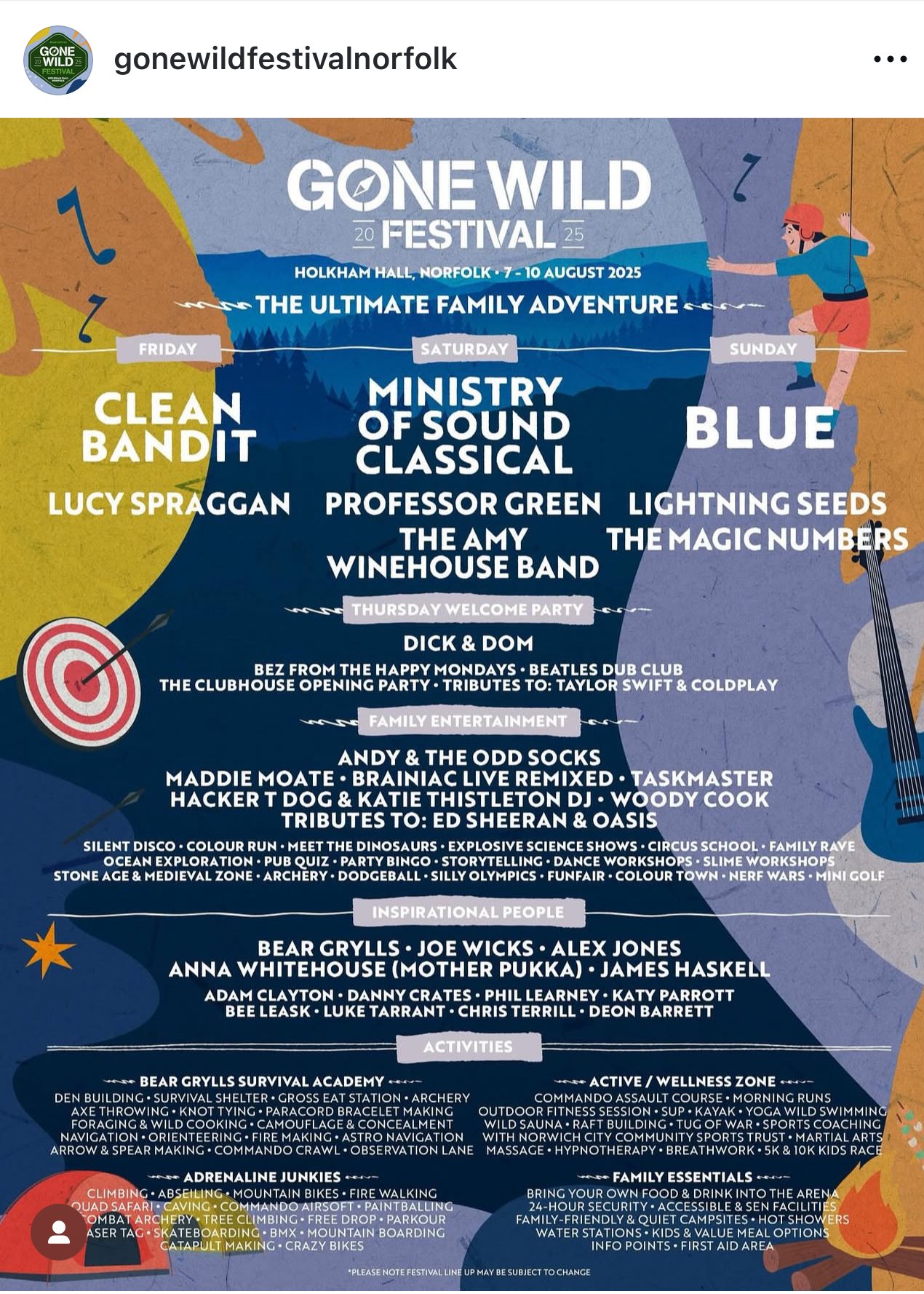 Gone Wild Festival Norfolk