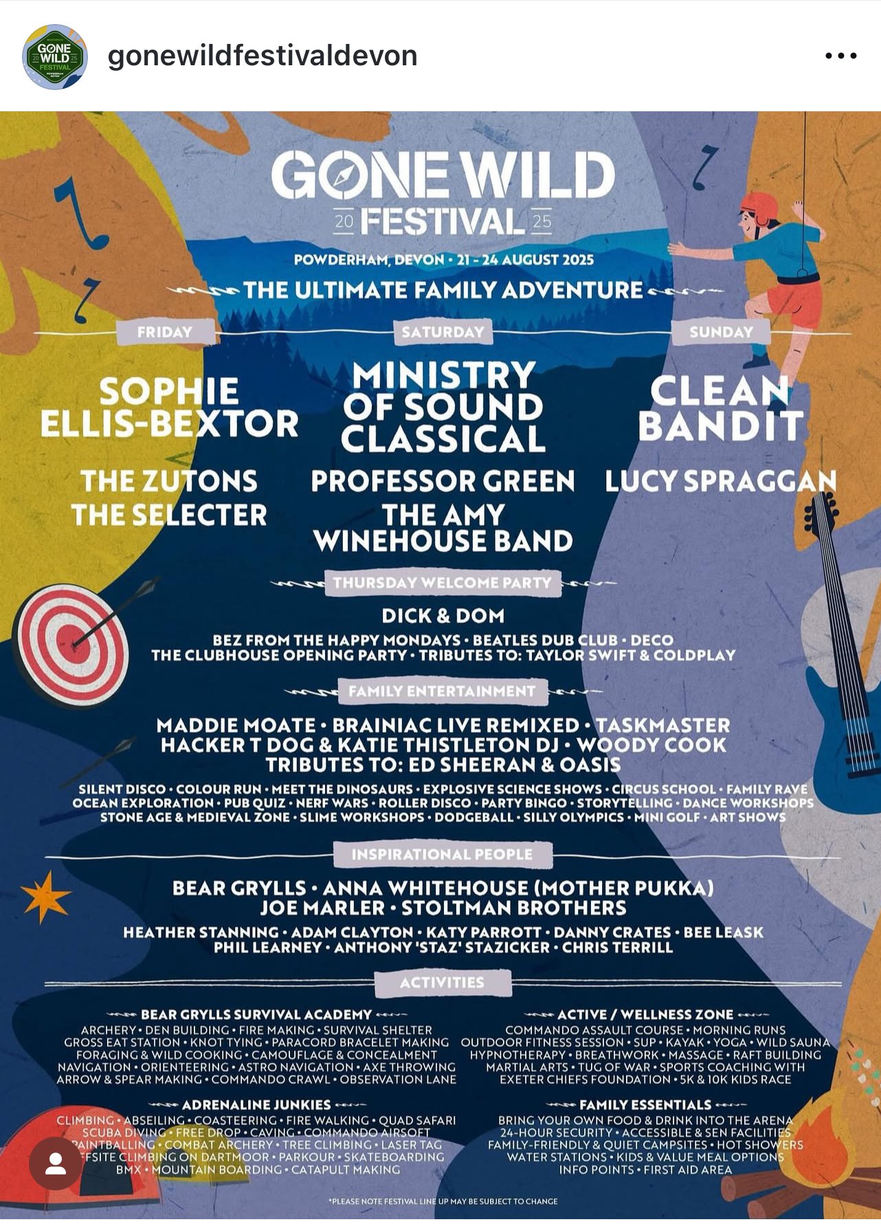 Gone Wild Festival Devon