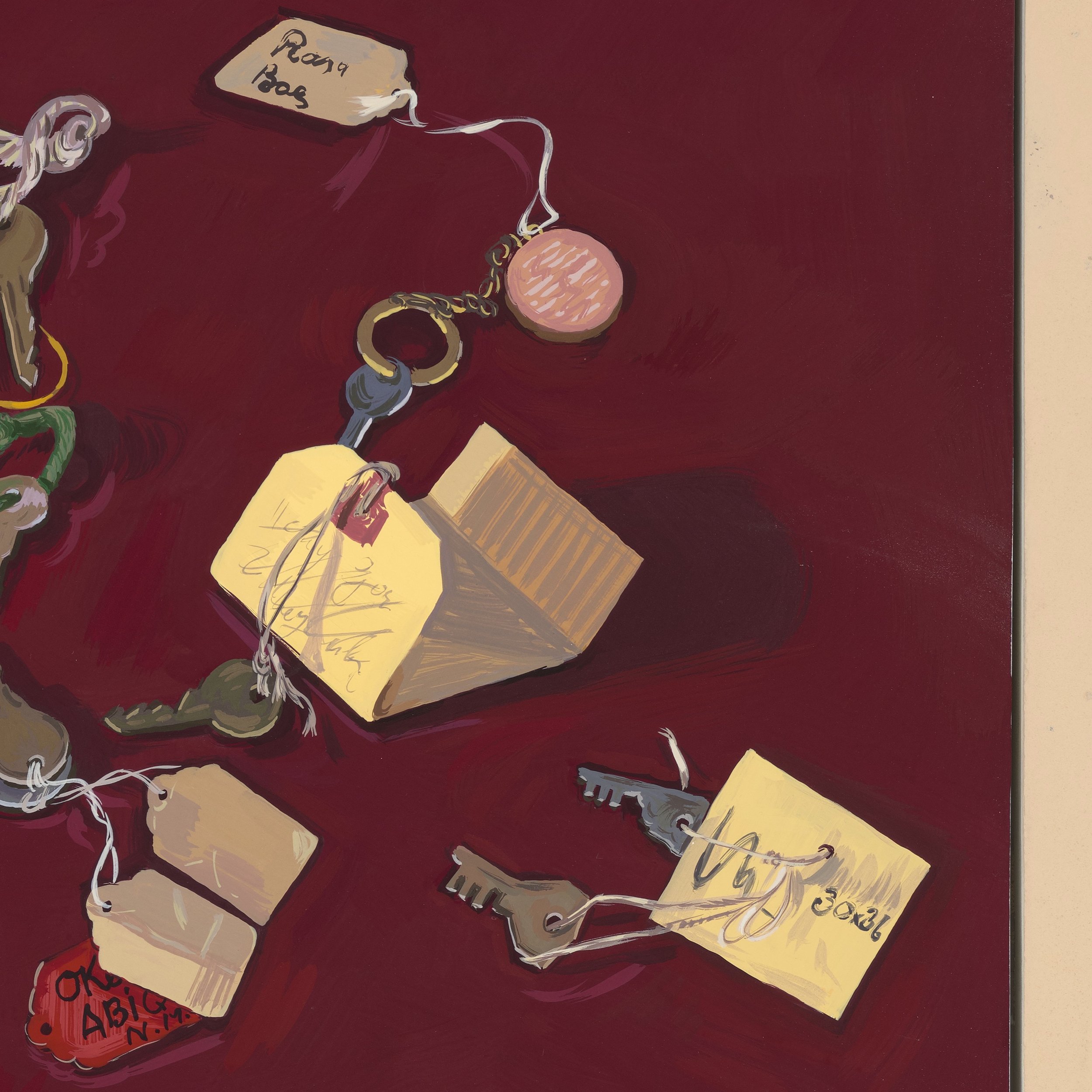  Detail,  O'Keeffe's Keys  