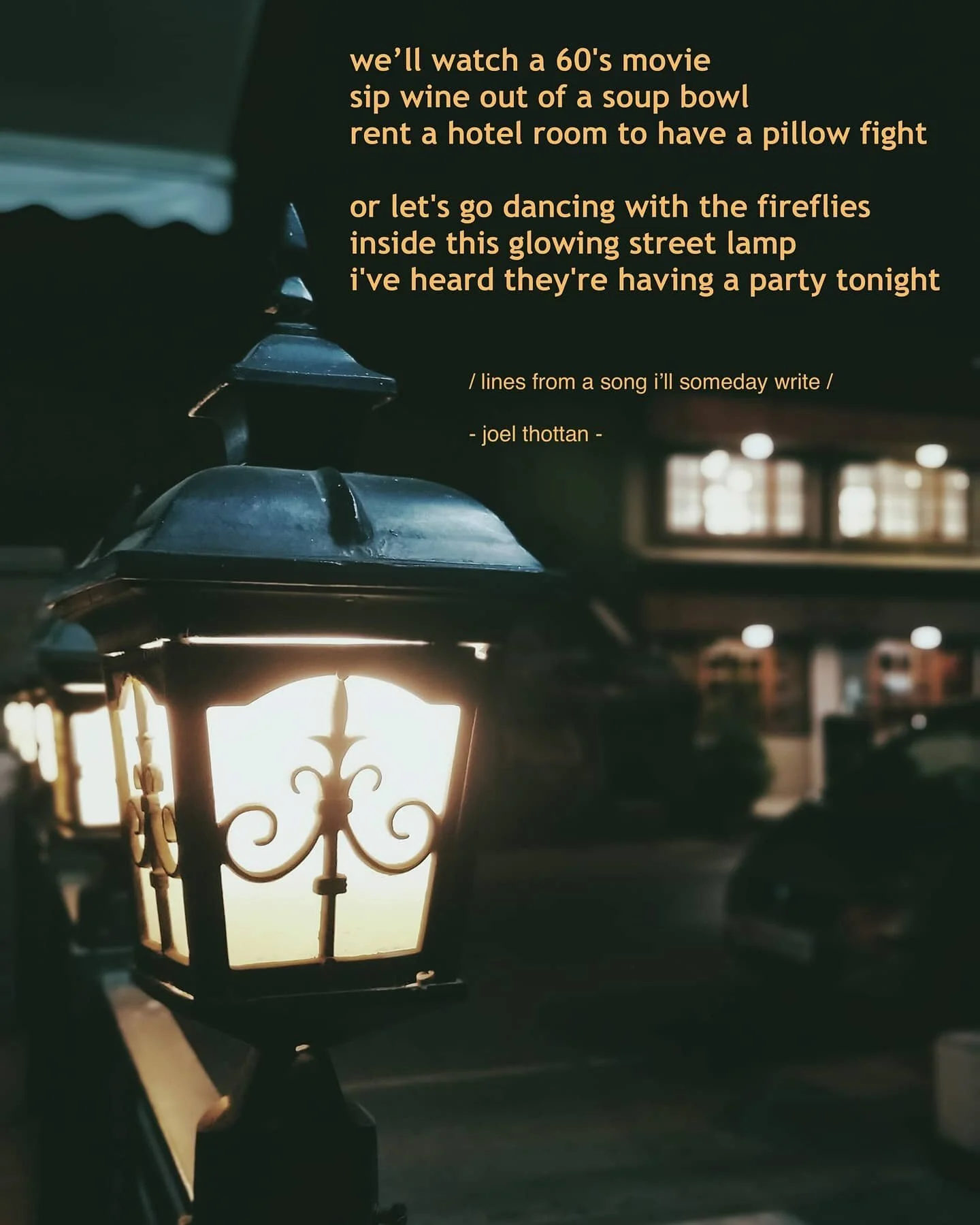 &quot;Joel, why don't you just take the guitar and sing the damn song already, goddamit.&quot;
.
.
.
.
.
・・・・・・・・・・・・
.
#LinesFromASongIWillSomedayWrite #love #words #lovesong #lovesongs #lovepoems #lovestory #lover #lovers #couple #couplegoals #sex 