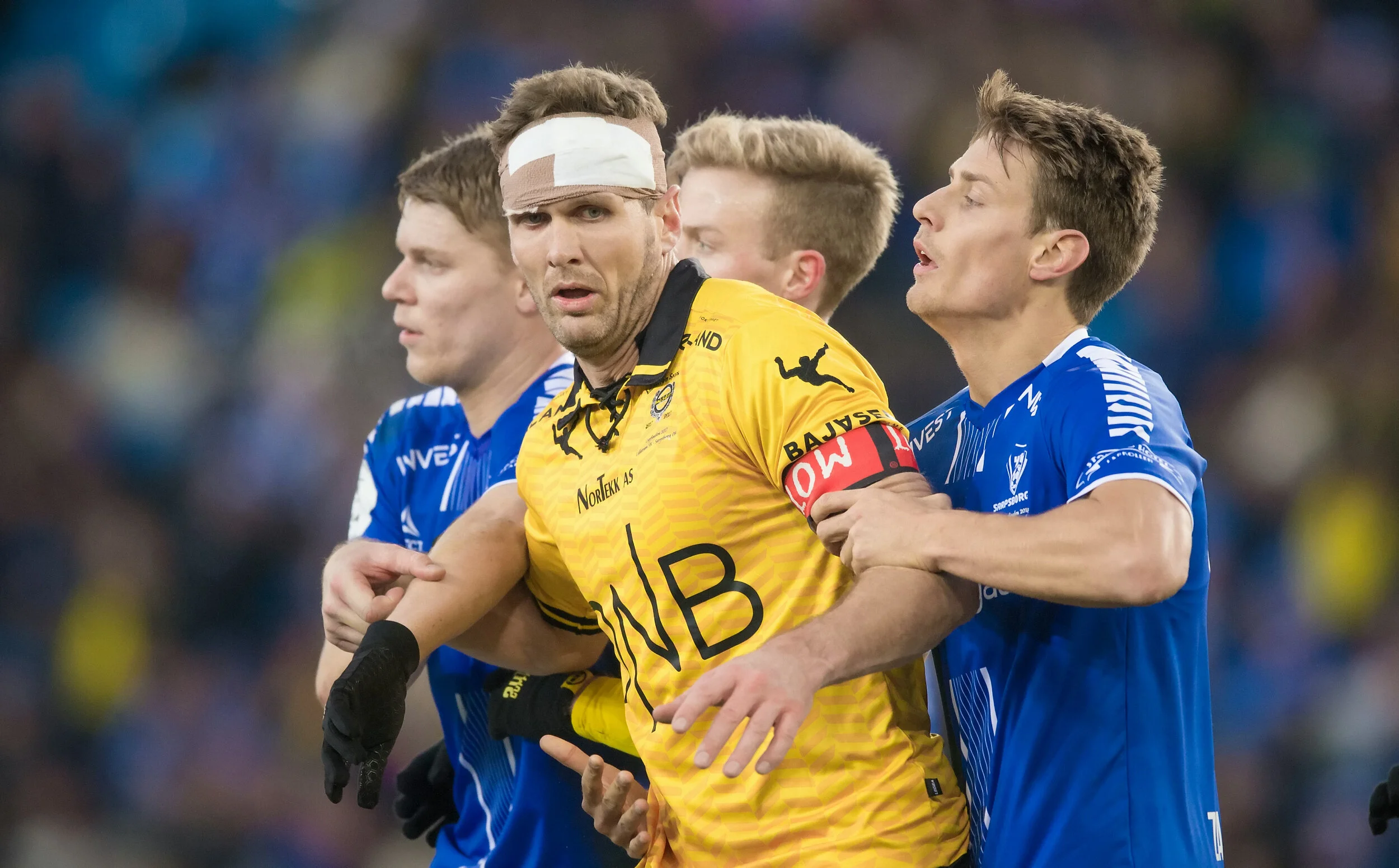 FRODE KIPPE — LSK-kaptein Frode Kippe i cupfinaleseieren mot Sarpsborg (Nettavisen)
