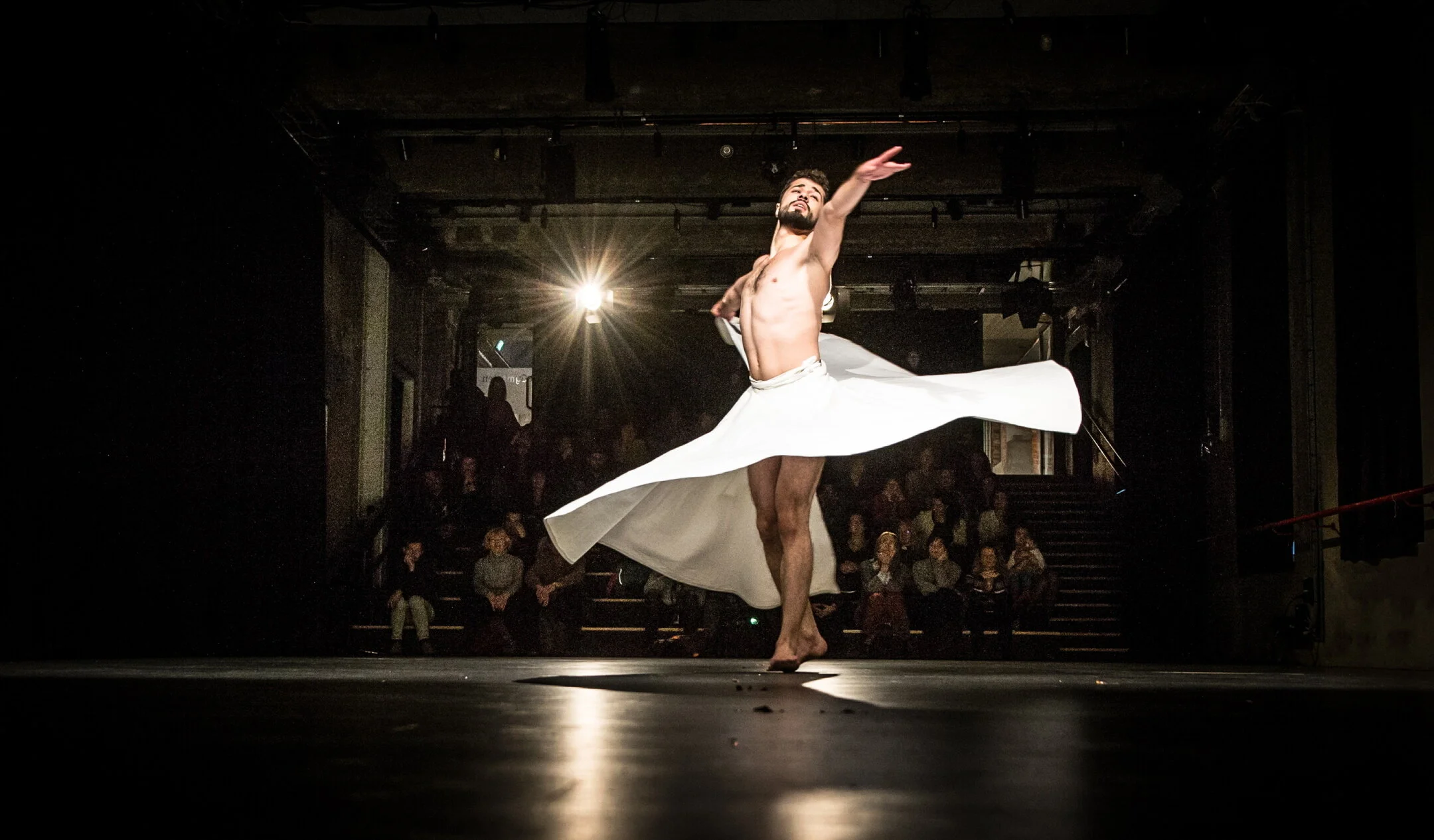 OSLO WORLD — Ahmad Joudeh (Syria) i Dance the Frontline @ Sentralen ( (© Oslo World)