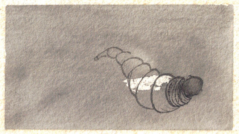 Sketch for cocoon suit