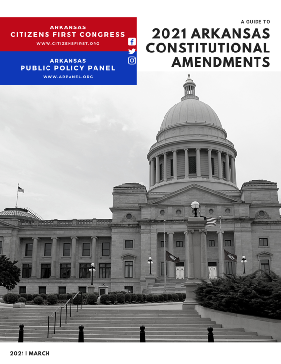 2021 Amendments to Arkansas Constitution