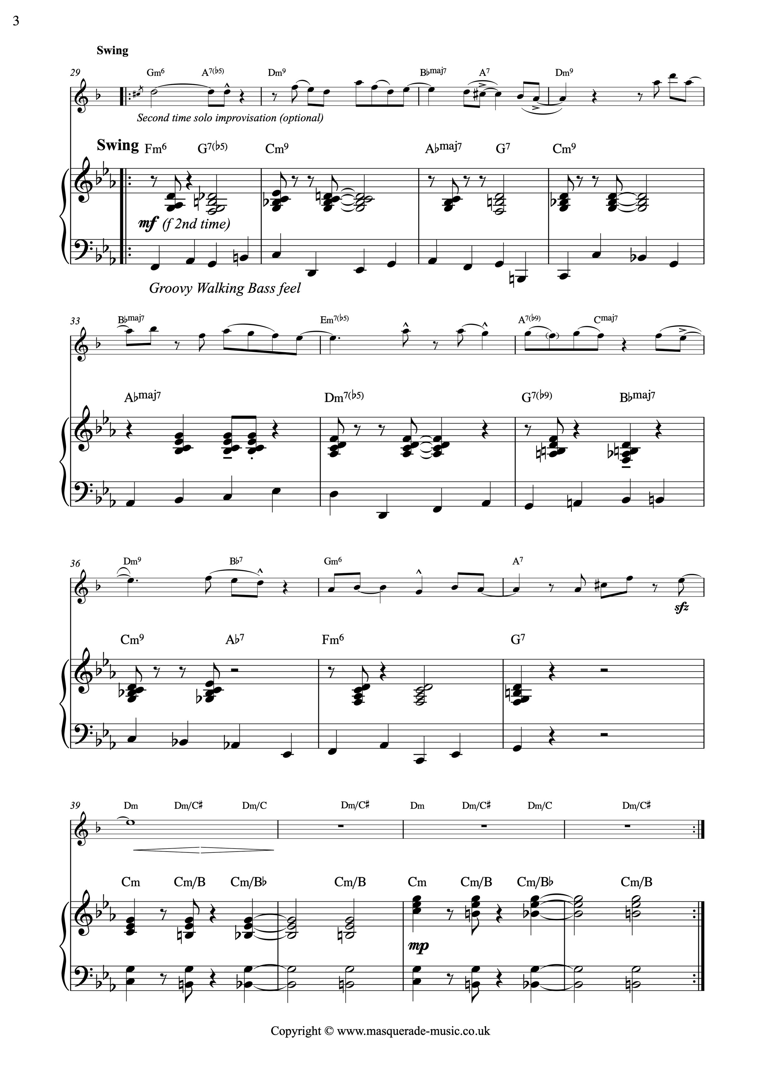 Sunny Blue Bb Clarinet Score sample pg2.jpg