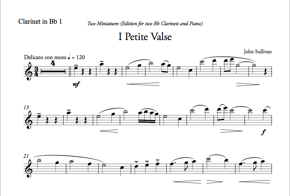 Two Miniatures Clarinet 1 sample.png