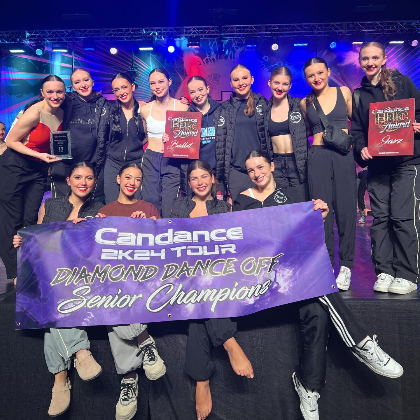 And&hellip; 🎉Congratulations to the Diamond Dance Off participants!!! These pieces received the school&rsquo;s top 3 Diamond scores for ages 12 &amp; Under, and top 3 Diamond scores for 13 &amp; Over at @candancecompetition ! We are so thrilled with