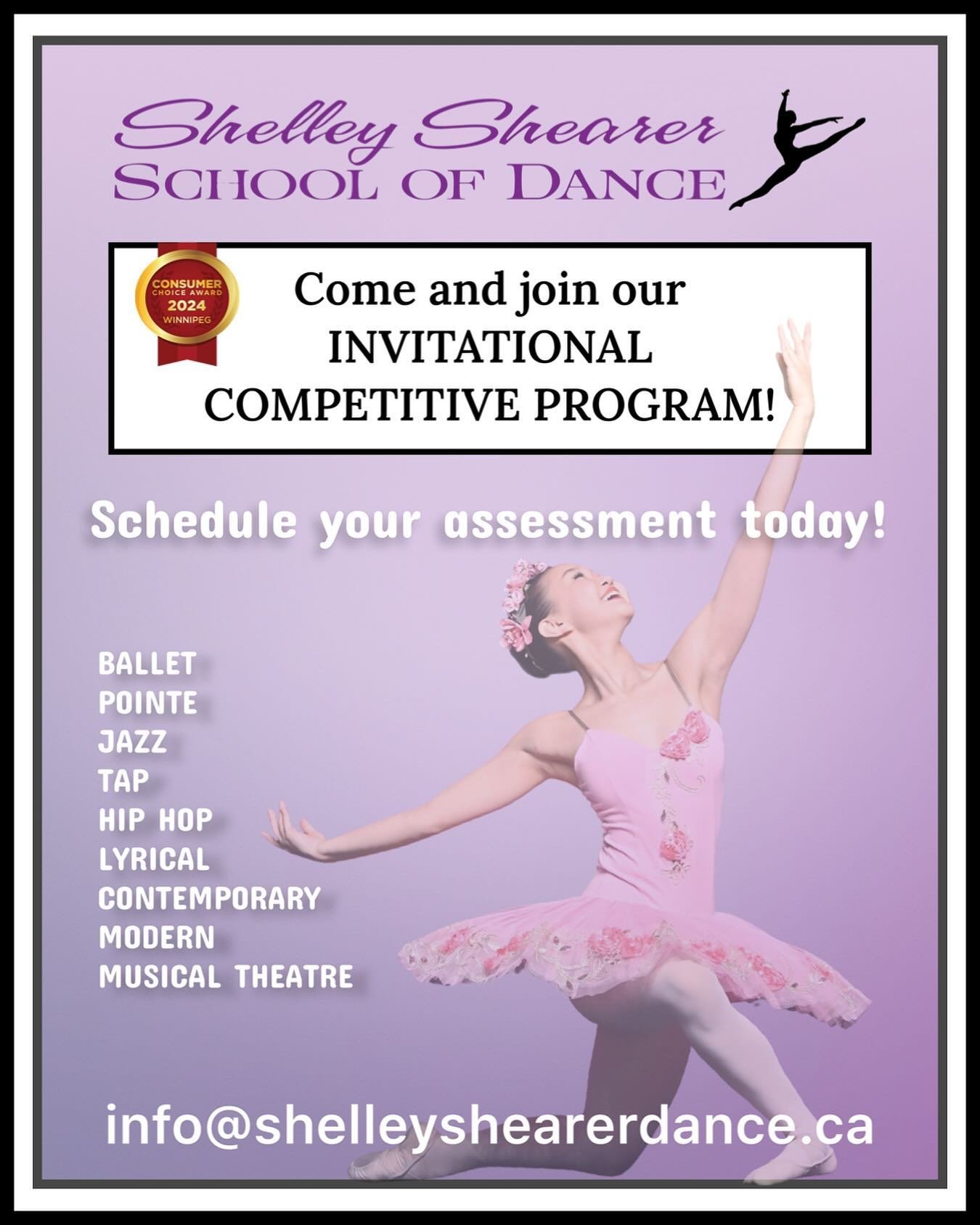 Come and join our SSSOD Invitational Competitive team!

🌟⭐️🌟⭐️🌟⭐️🌟⭐️🌟⭐️🌟⭐️🌟⭐️

Our Invitational Competitive Dance Program is designed for students who have the requisite skills and interest, in more intensive training and competing. 

New stud