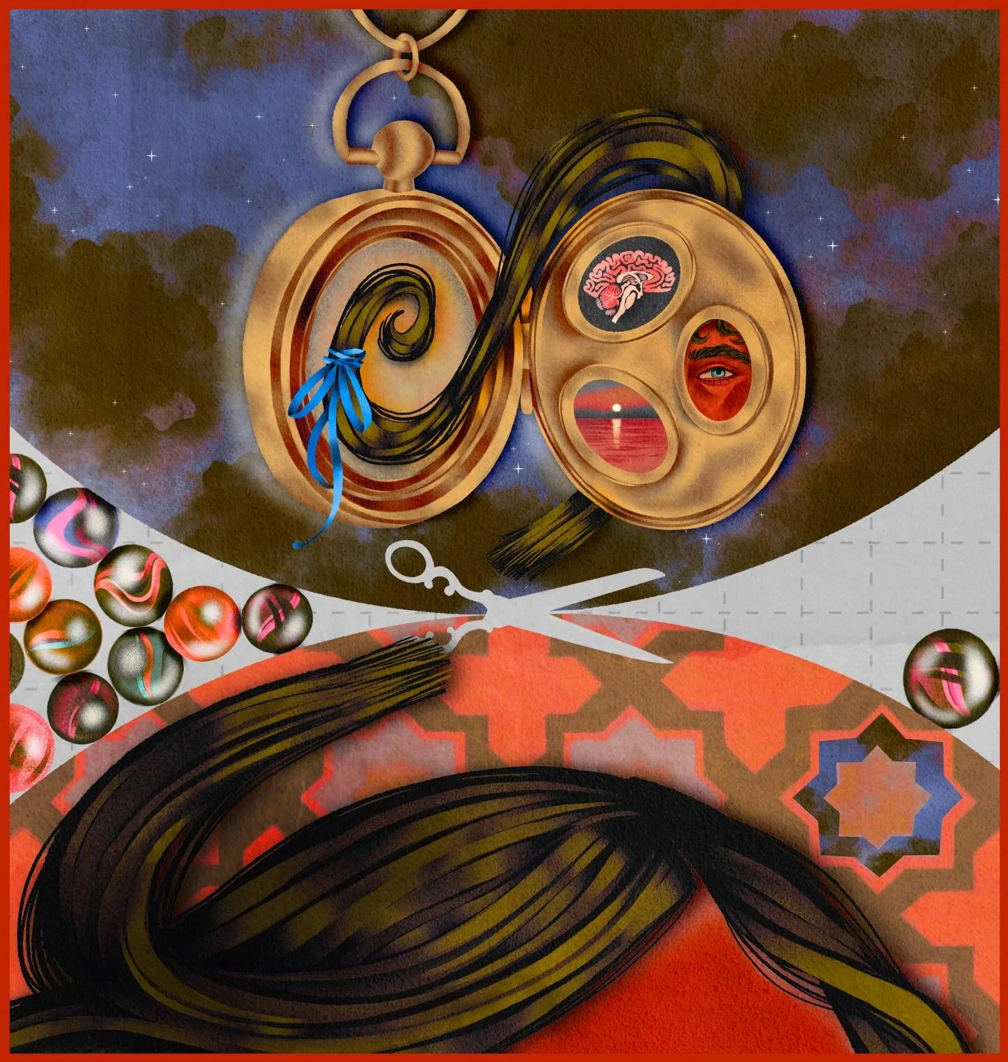 My first personal drawing for 2026~ It&rsquo;s a tradition I draw something for me in the first month of the new year (barely made it this time), but like every creative right now, there&rsquo;s this feeling of being unsure if allocating energy to cr