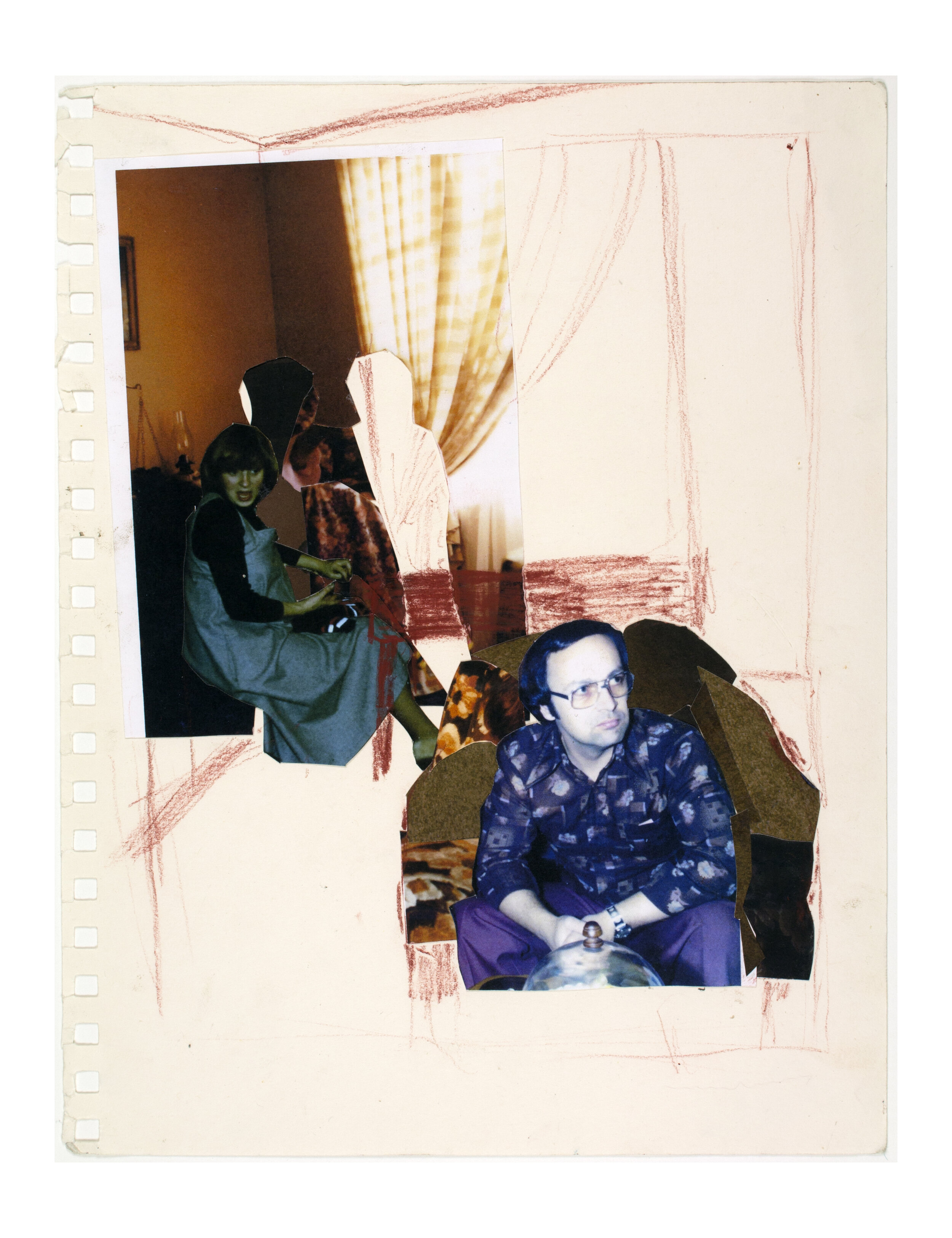 Michaela Lucio Collage #2, 2016. Mixed media photo collage