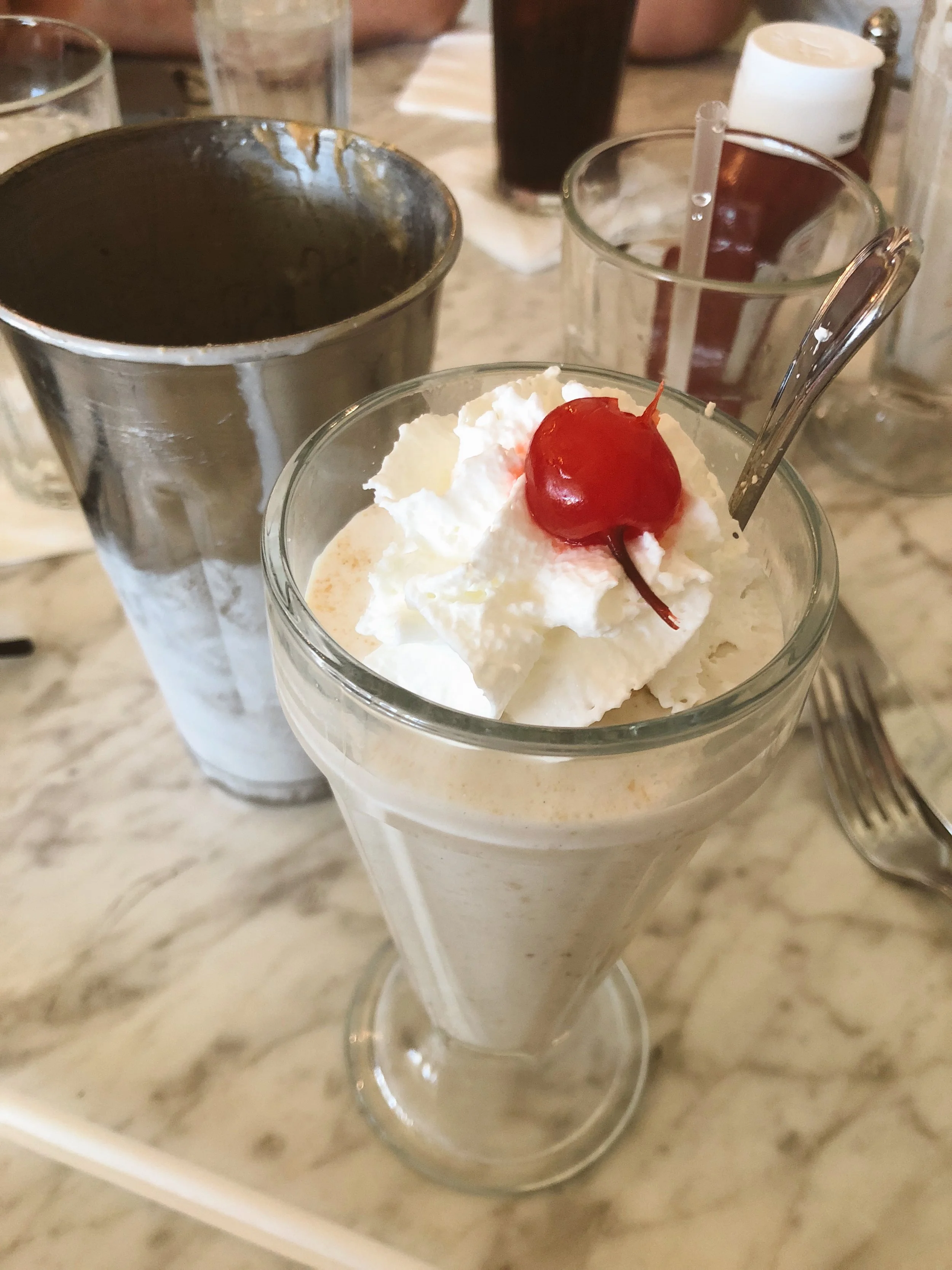 Bottomless Milkshakes at The Plaza Restaurant