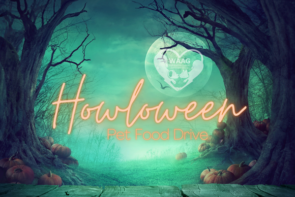 WAAG Howloween Pet Food Drive