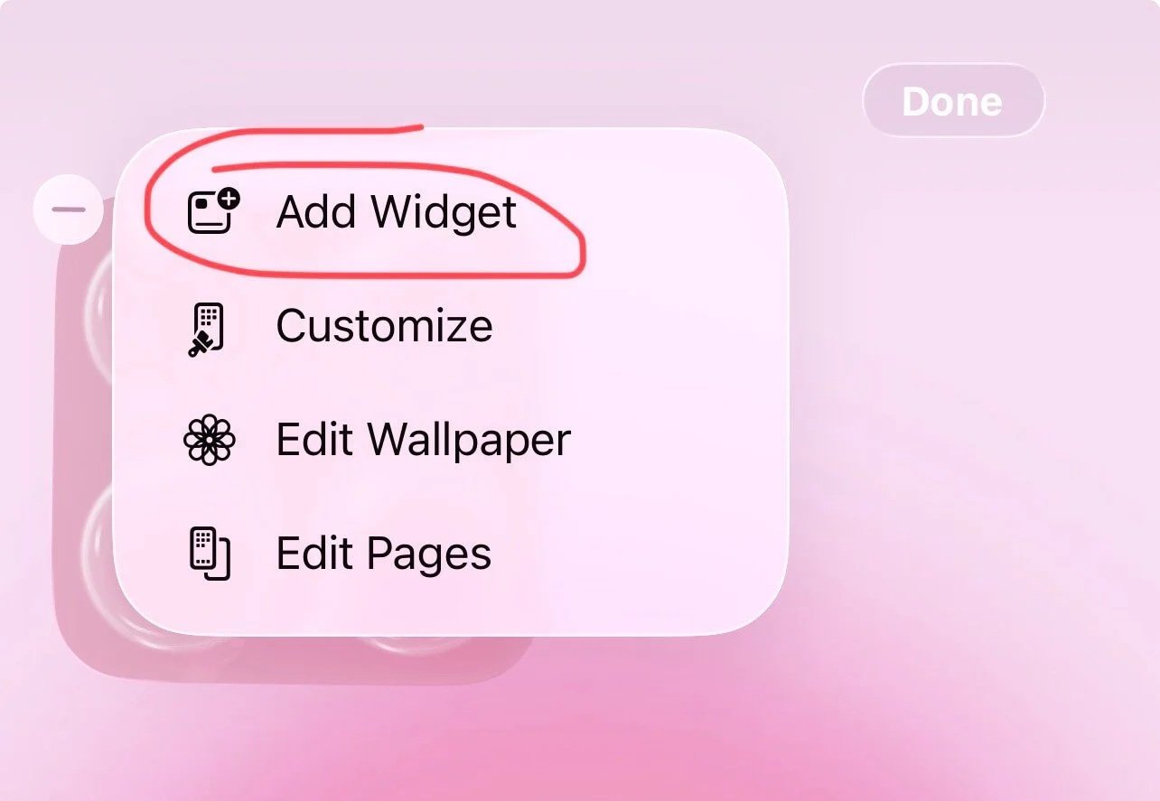ios 26 customization