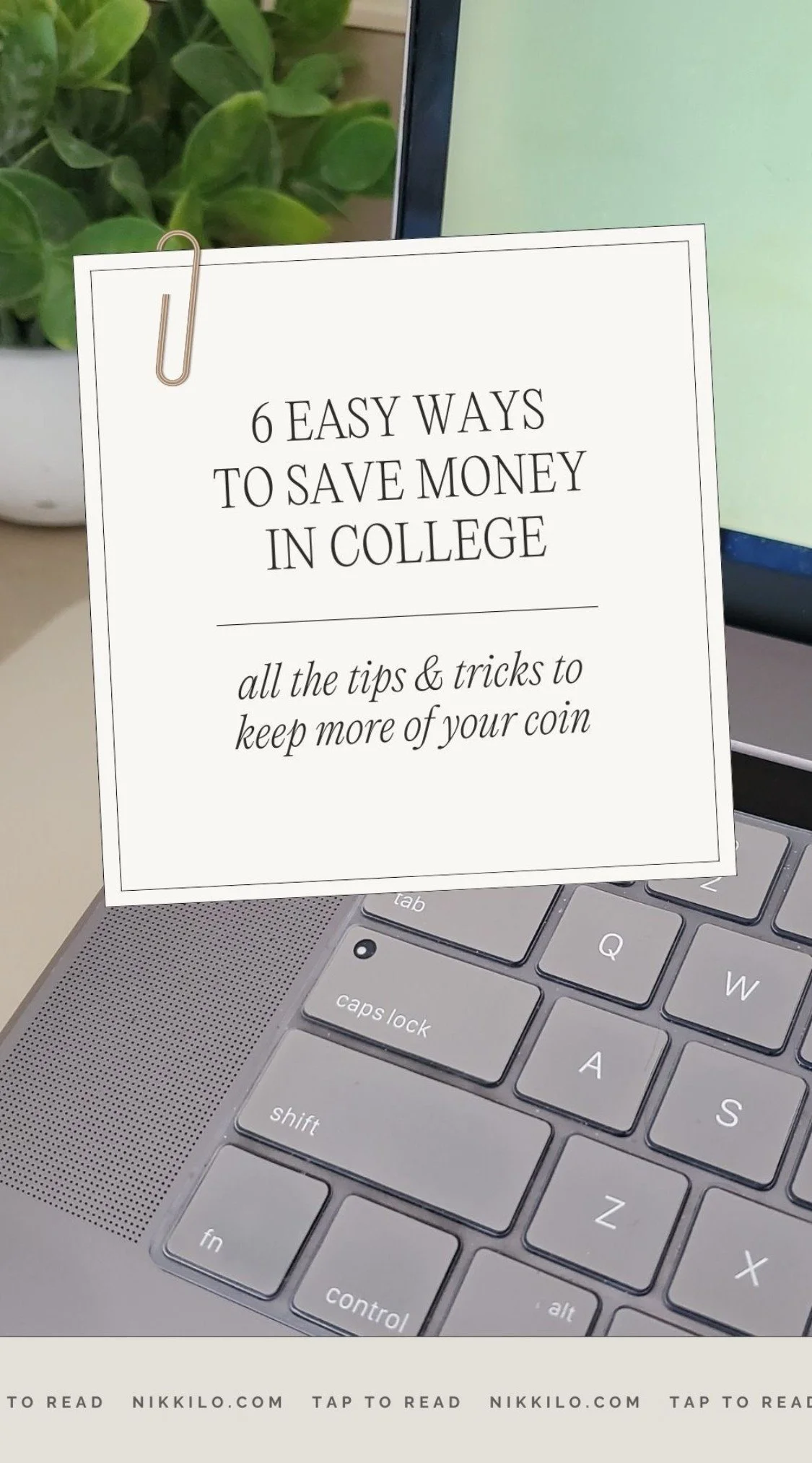 ways to save money in college
