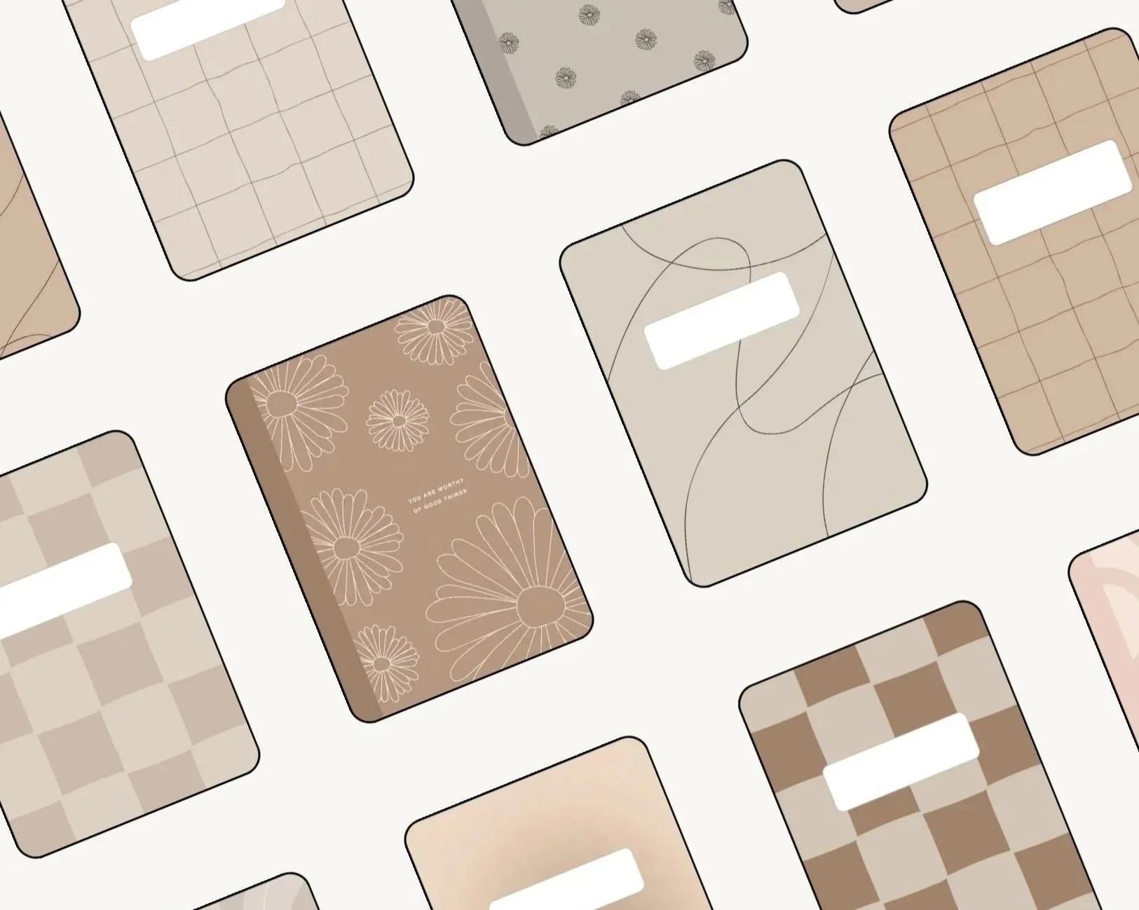 digital notebook covers