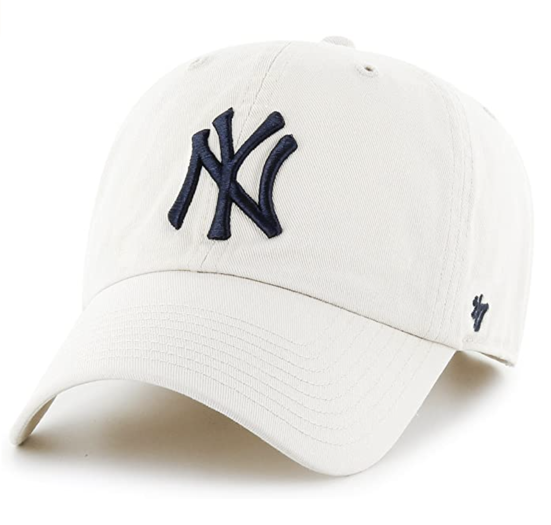 white yankees baseball cap