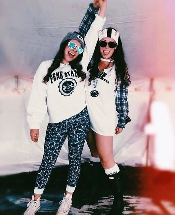 Cute tailgate outfits for cold weather sale