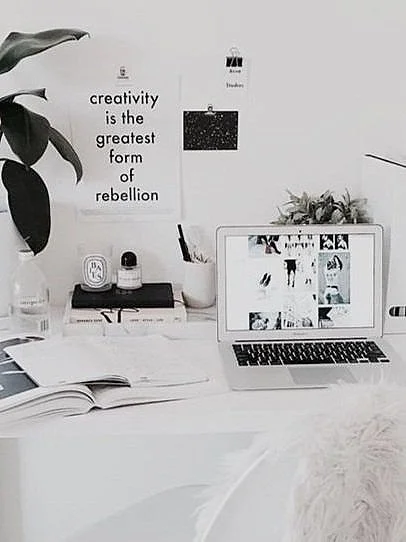 The CUTEST Black &amp; White Desk Ideas For Your Room!