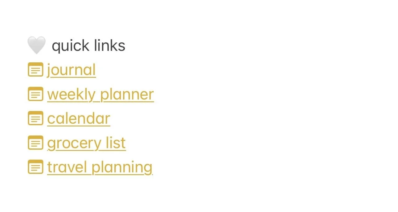 aesthetic apple notes customization tricks