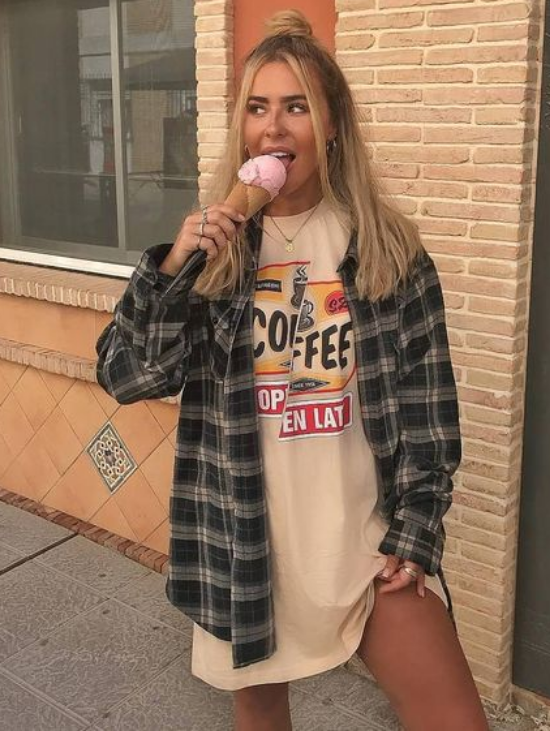 11 Cute Ways To Style An Oversized TShirt Every Girl NEEDS To Know