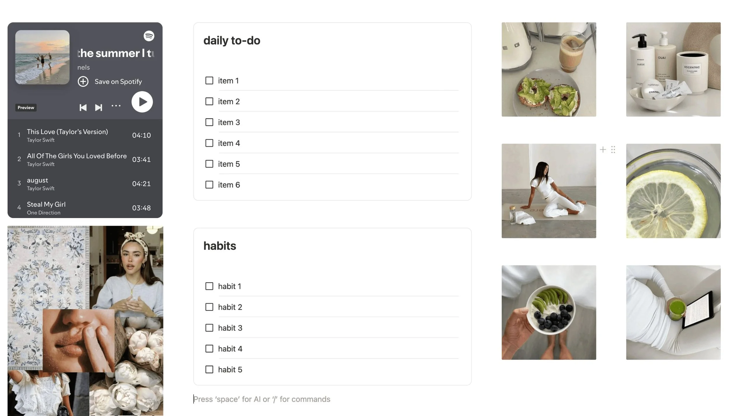 how to make your notion aesthetic