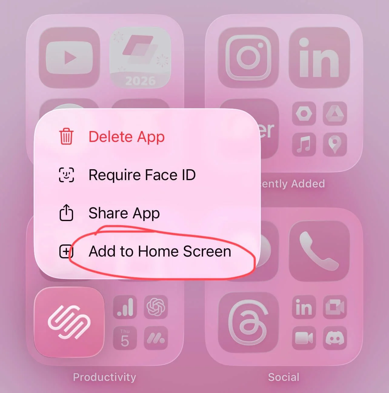 ios 26 customization