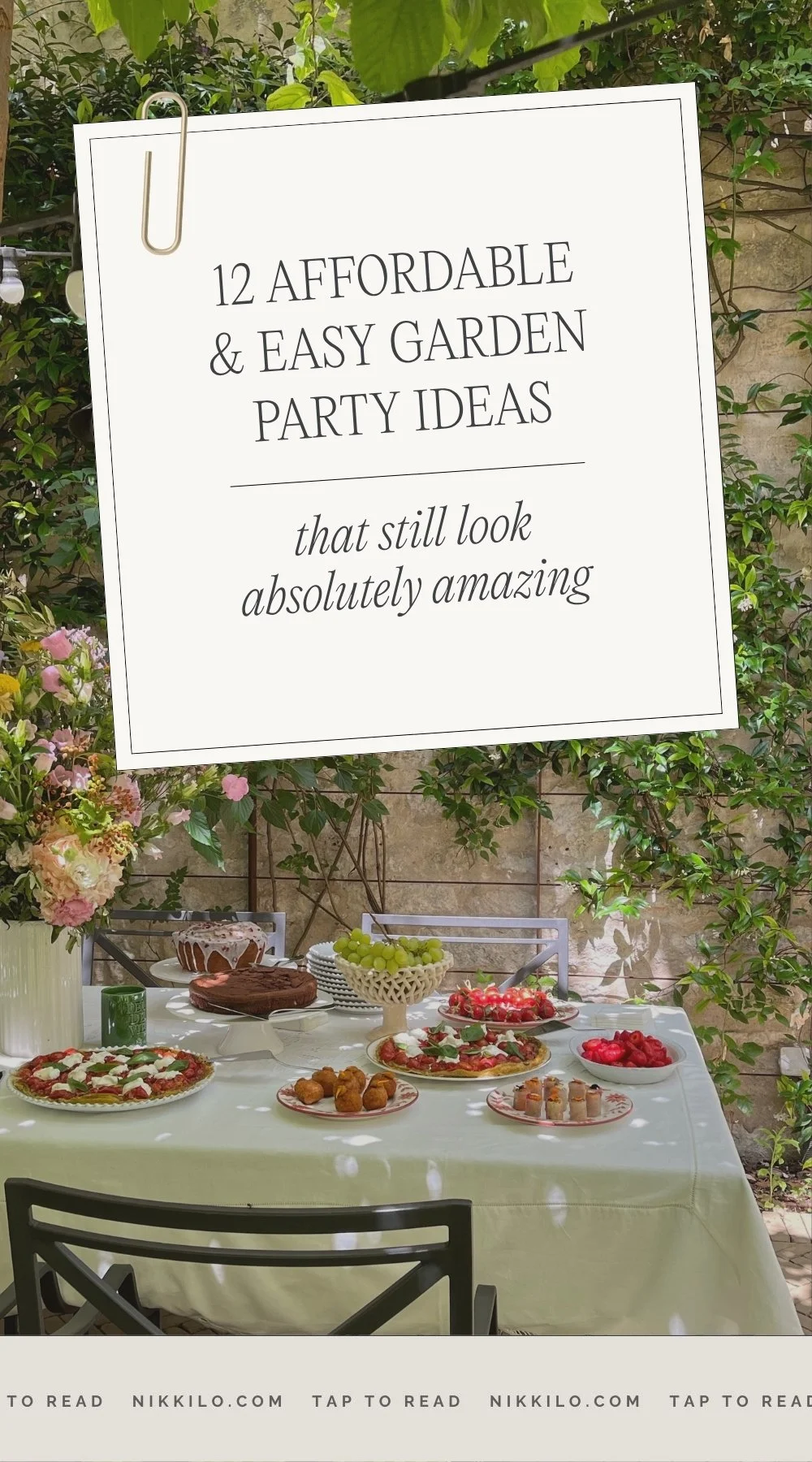 garden party ideas