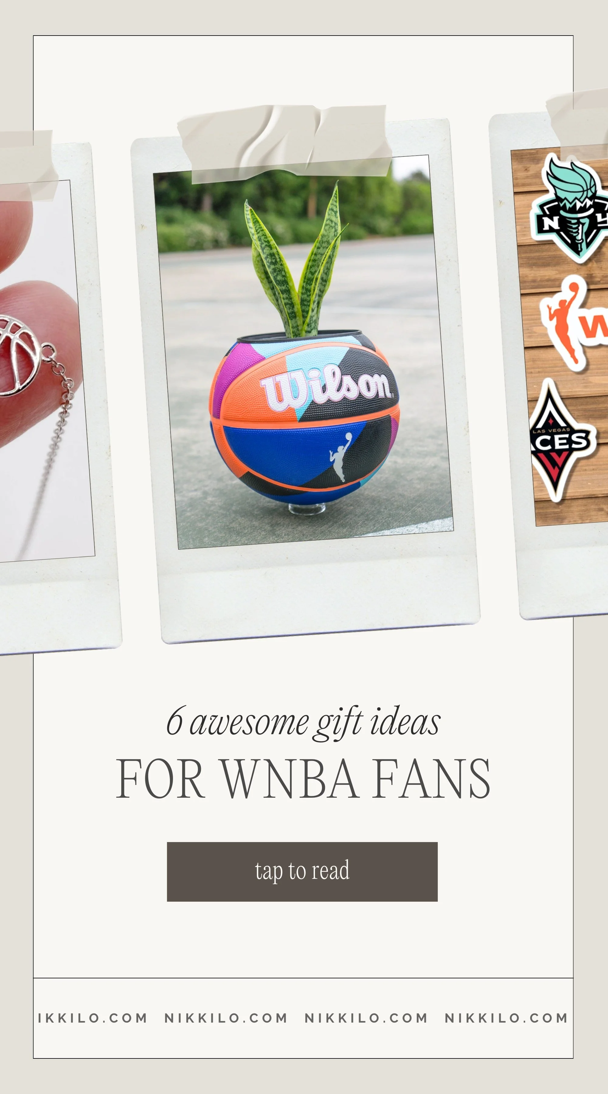 6  Cool Gift Ideas For  WNBA  Basketball  Fans!