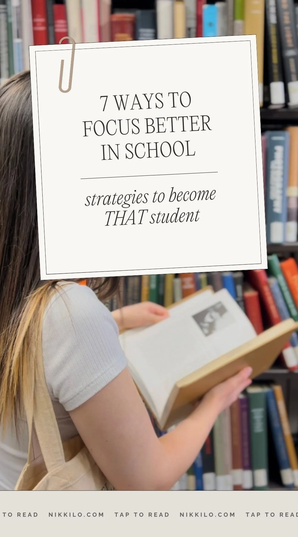 how to focus on school