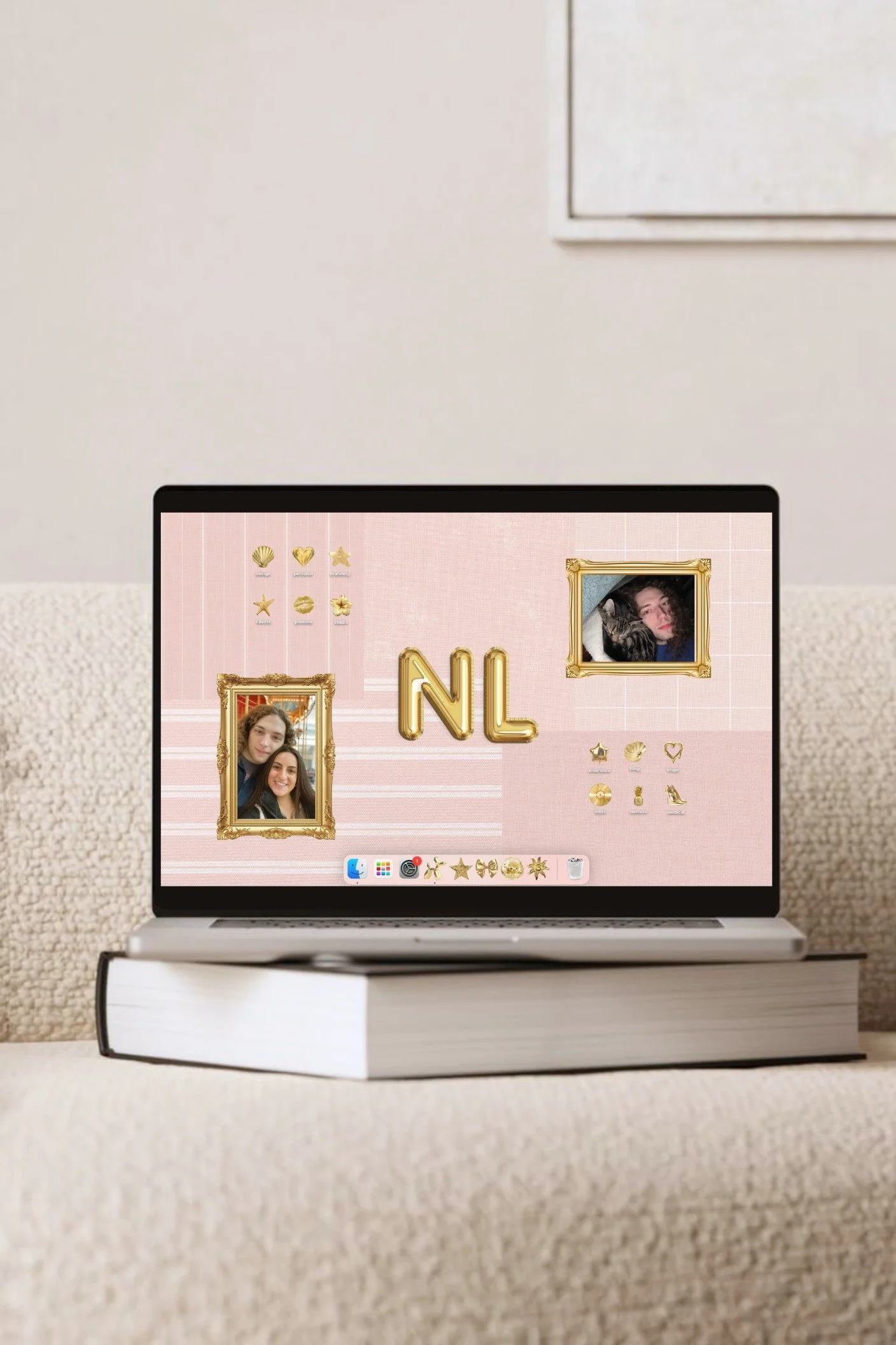 aesthetic macbook customization