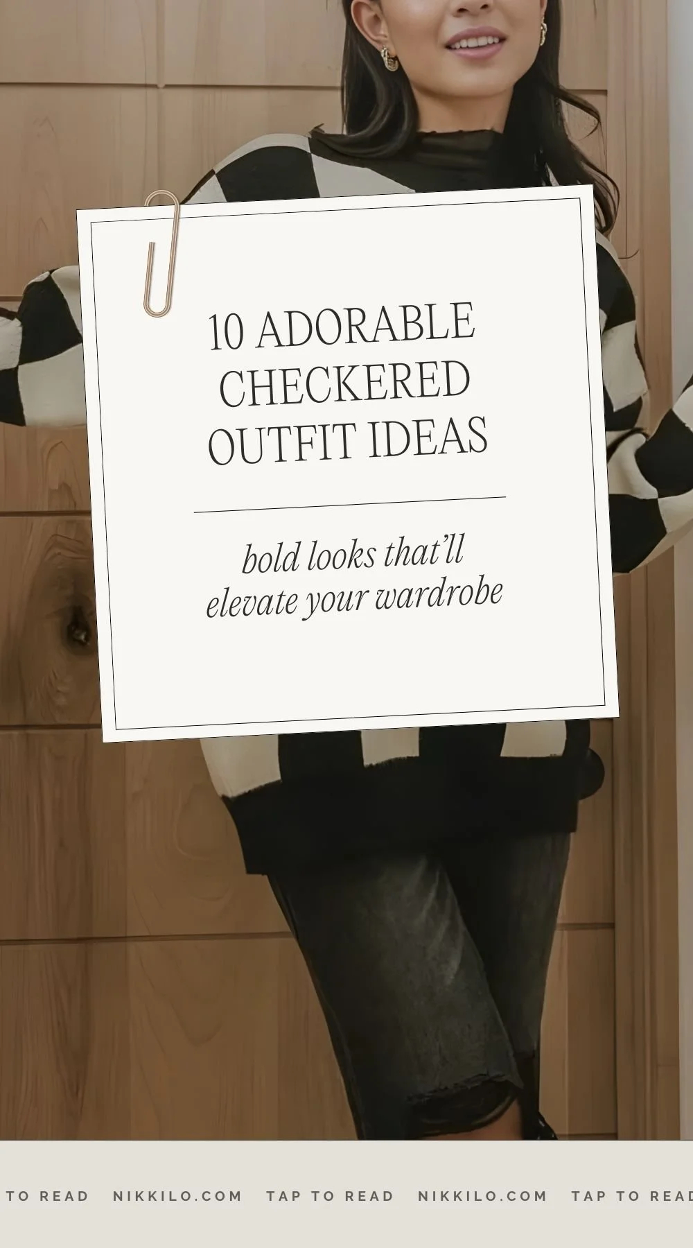 checker outfit ideas