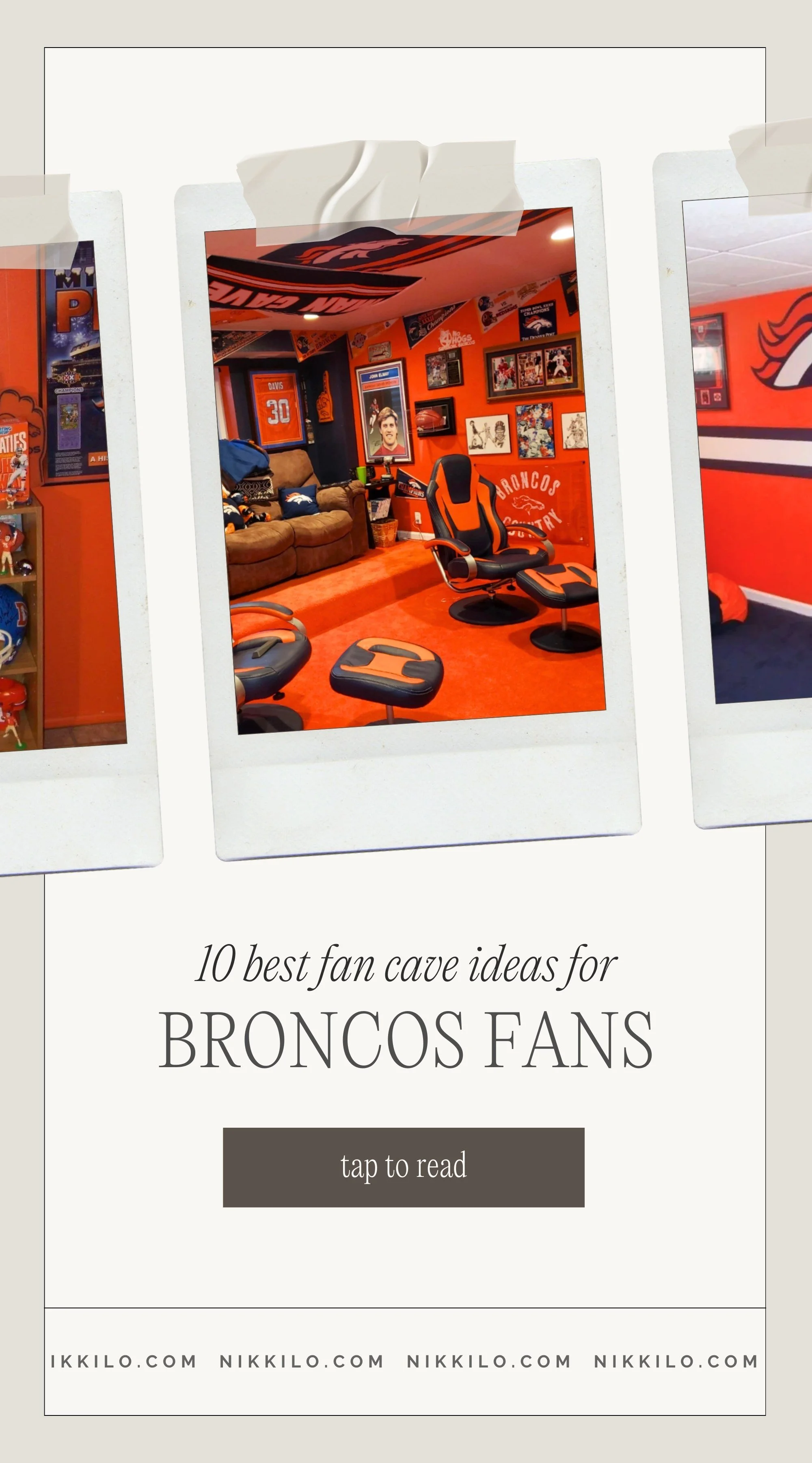 denver broncos man cave