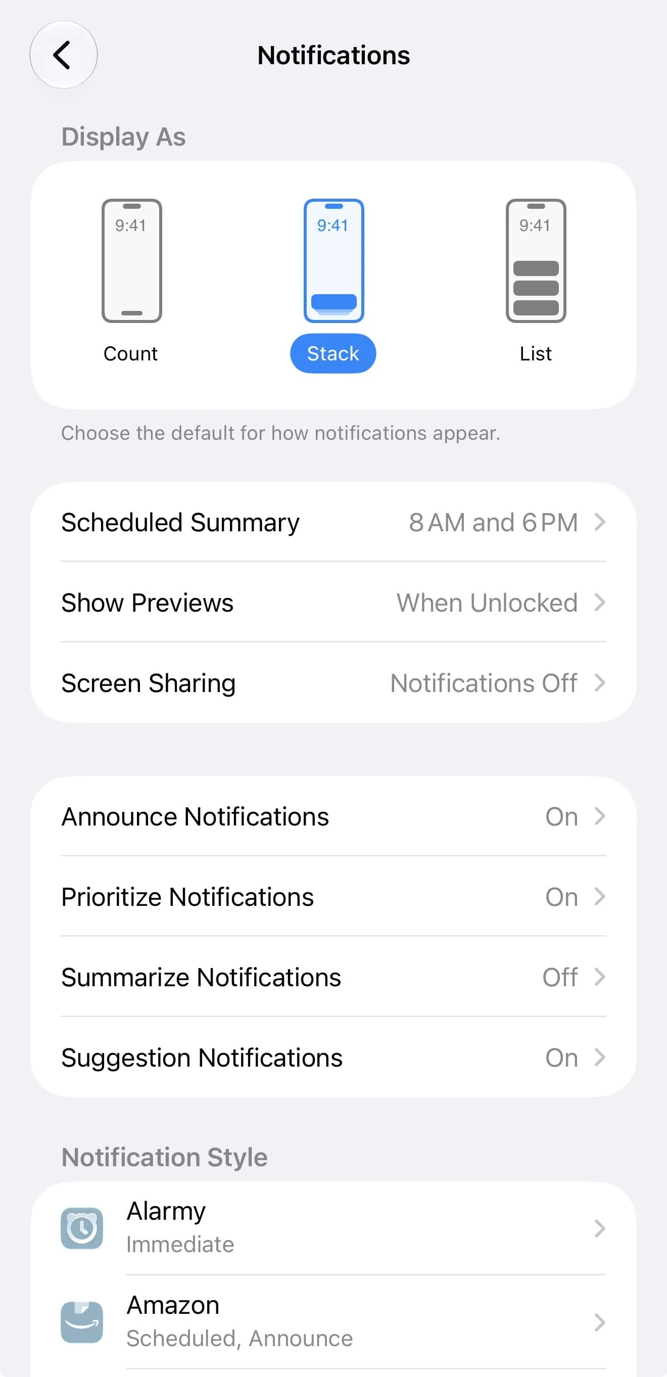 new iphone settings setup