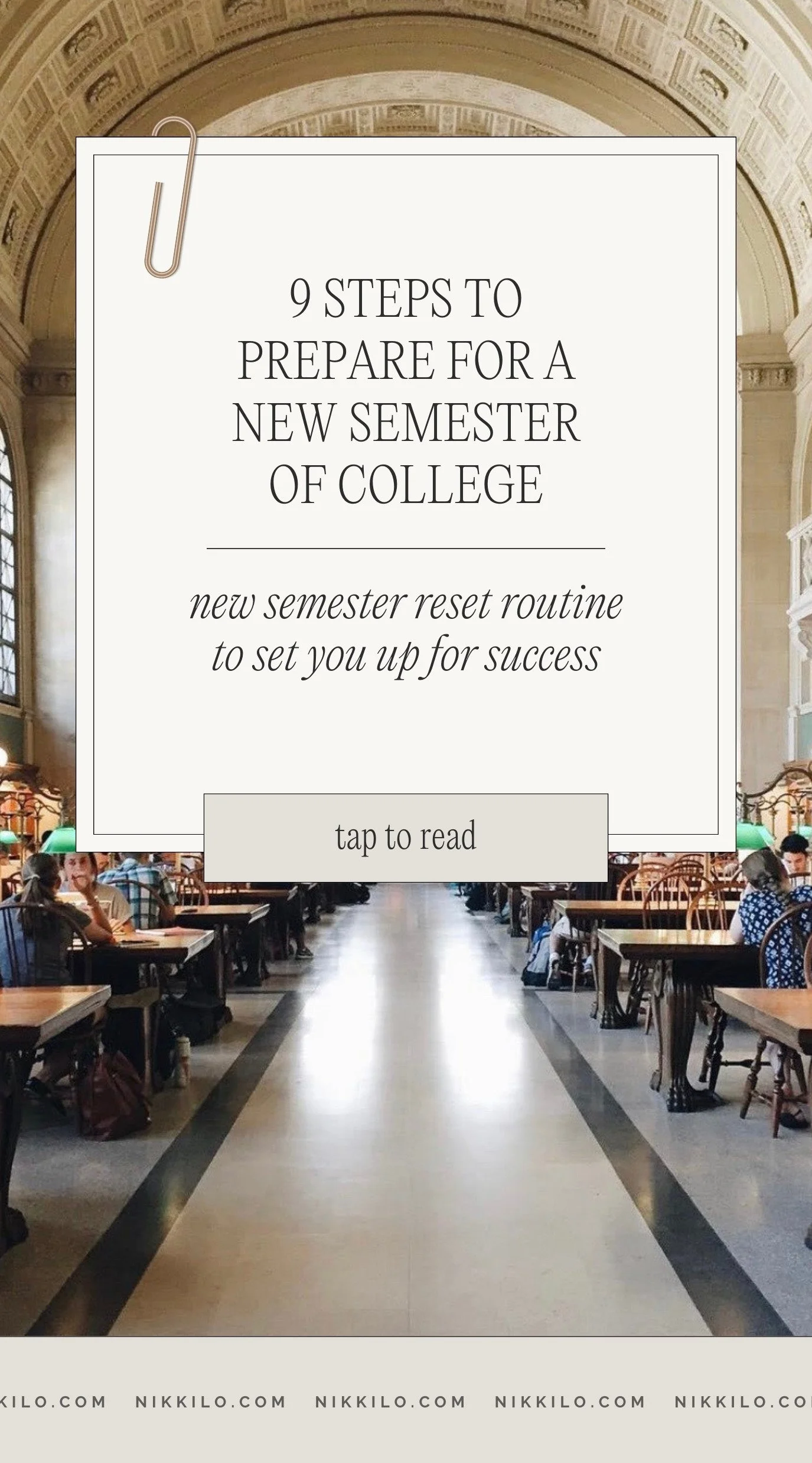 how to prepare for the new semester