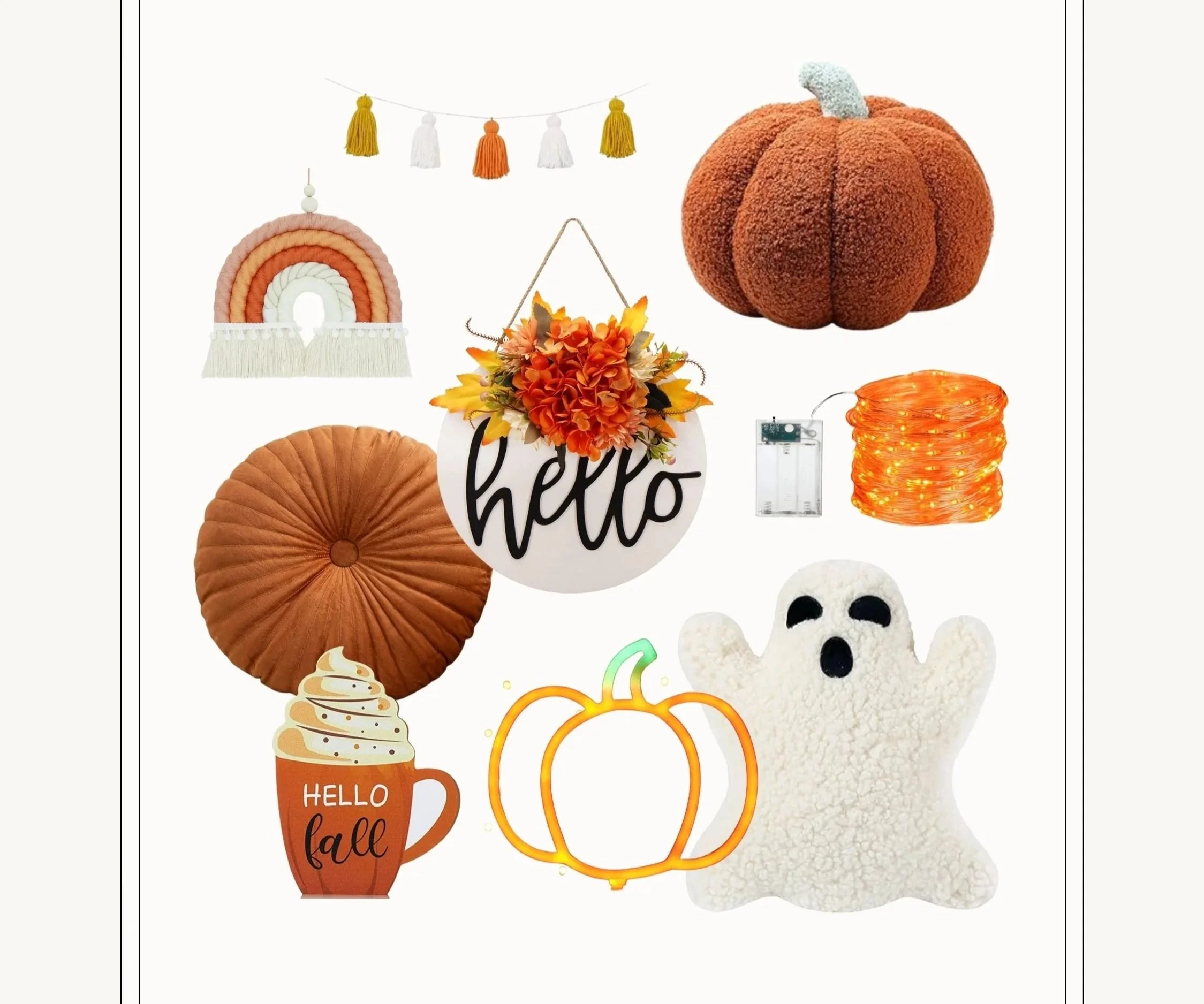 fall dorm decor