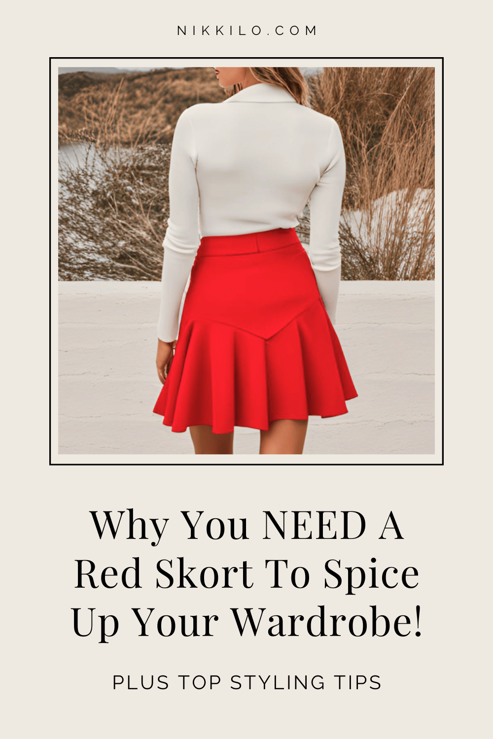 MAYORAL - Skort Set - Red