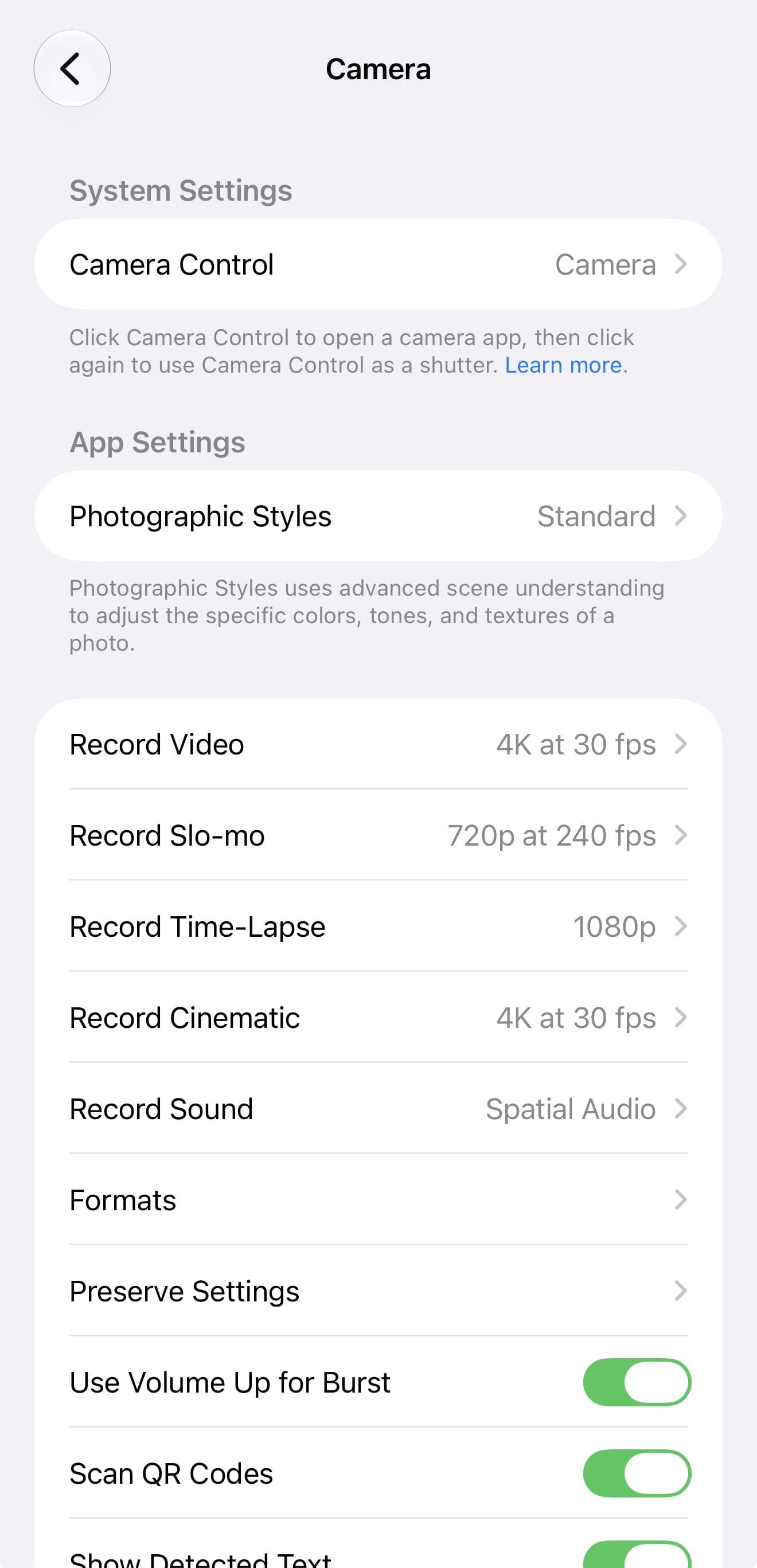 new iphone settings setup