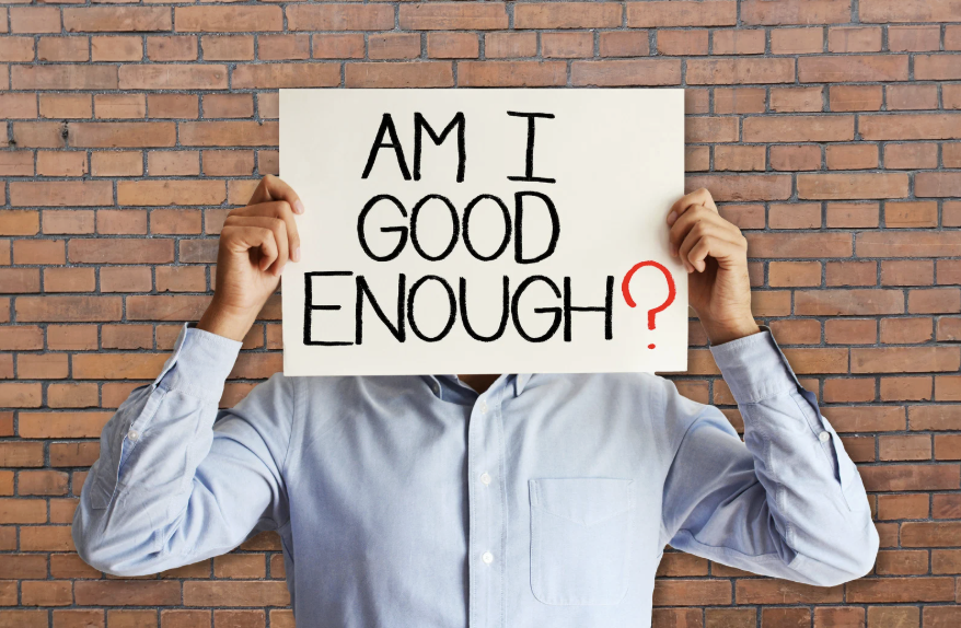 high achieving professionals asking question of am i good enough