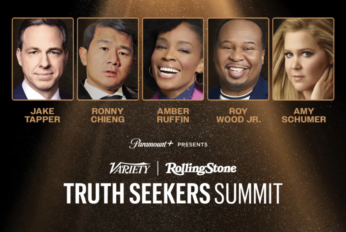 Jake Tapper, Amy Schumer, Amber Ruffin, Roy Wood Jr. and Ronny Chieng Join Variety & Rolling Stone Truth Seekers Summit
